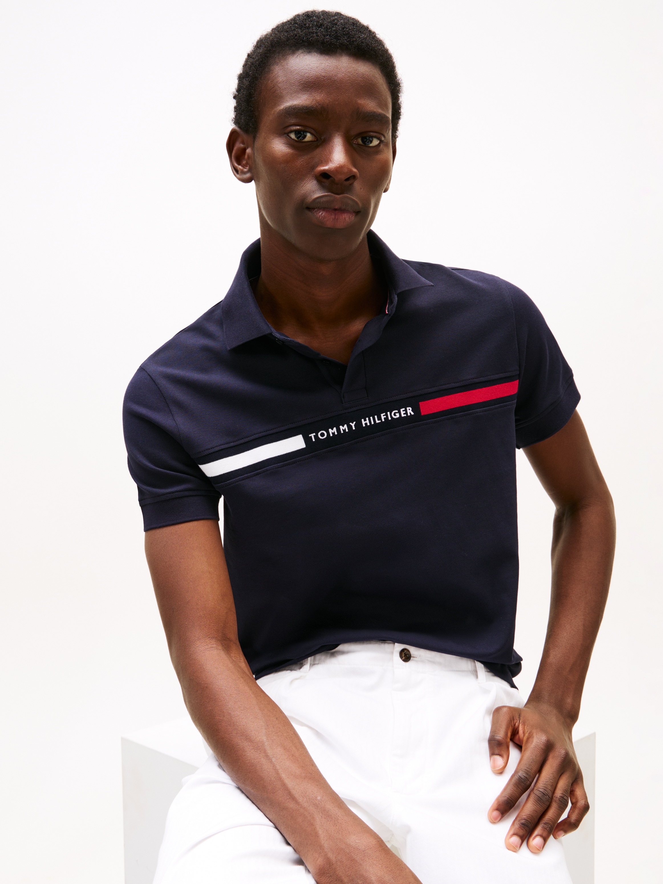 Tommy Hilfiger Poloshirt »HILFIGER CHEST INSERT REG POLO«