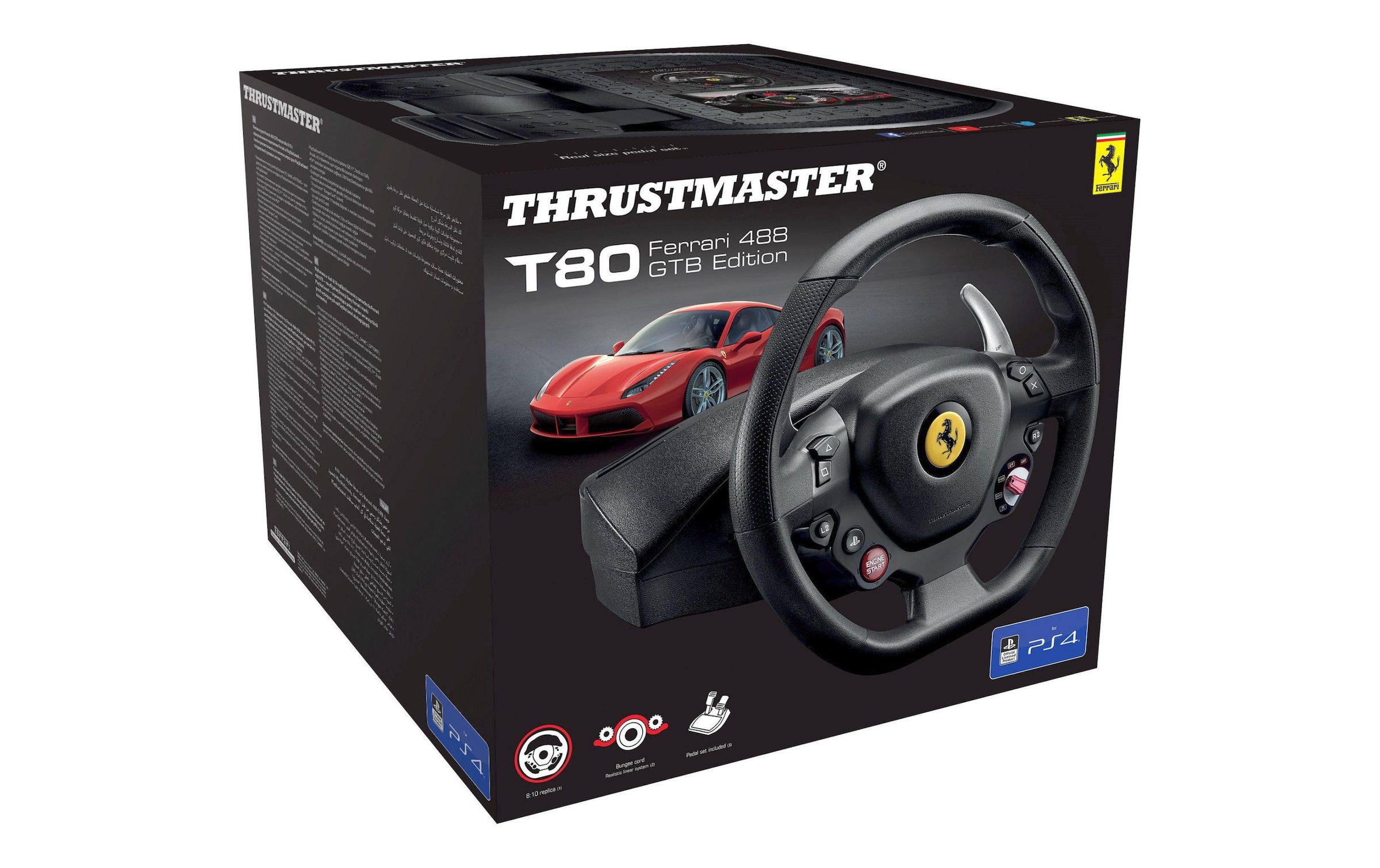 Thrustmaster Lenkrad »T80 Ferrari 488 GTB Racing Wheel«