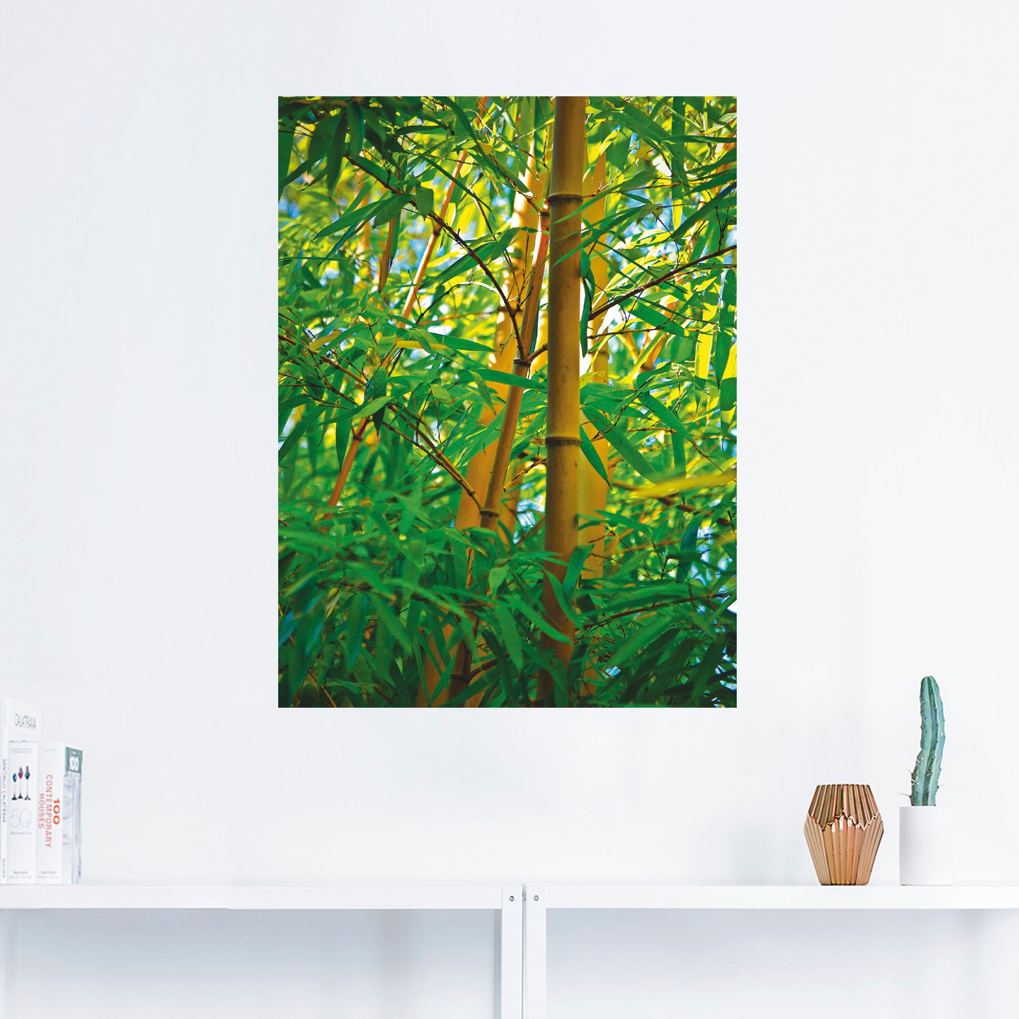 Artland Wandbild »Bambus Nahaufnahmen«, Gräser, (1 St.)