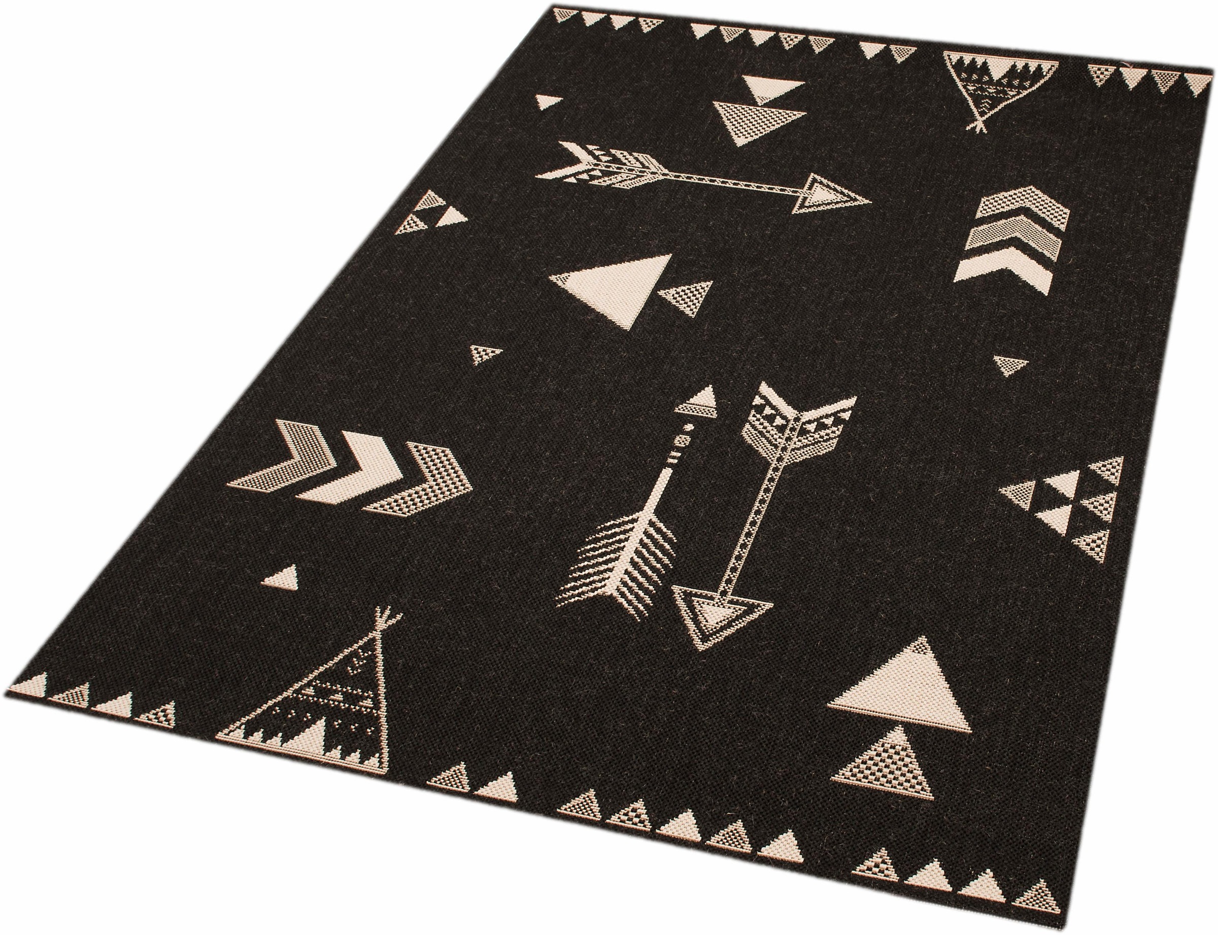 Image of Zala Living Kinderteppich »Arrows Barney«, rechteckig, 4 mm Höhe, Spielunterlage, Sehr weich durch Microfaser, Kinderzimmer, Pfeile, Strapazierfähig, Pflegeleicht, Robust bei Ackermann Versand Schweiz