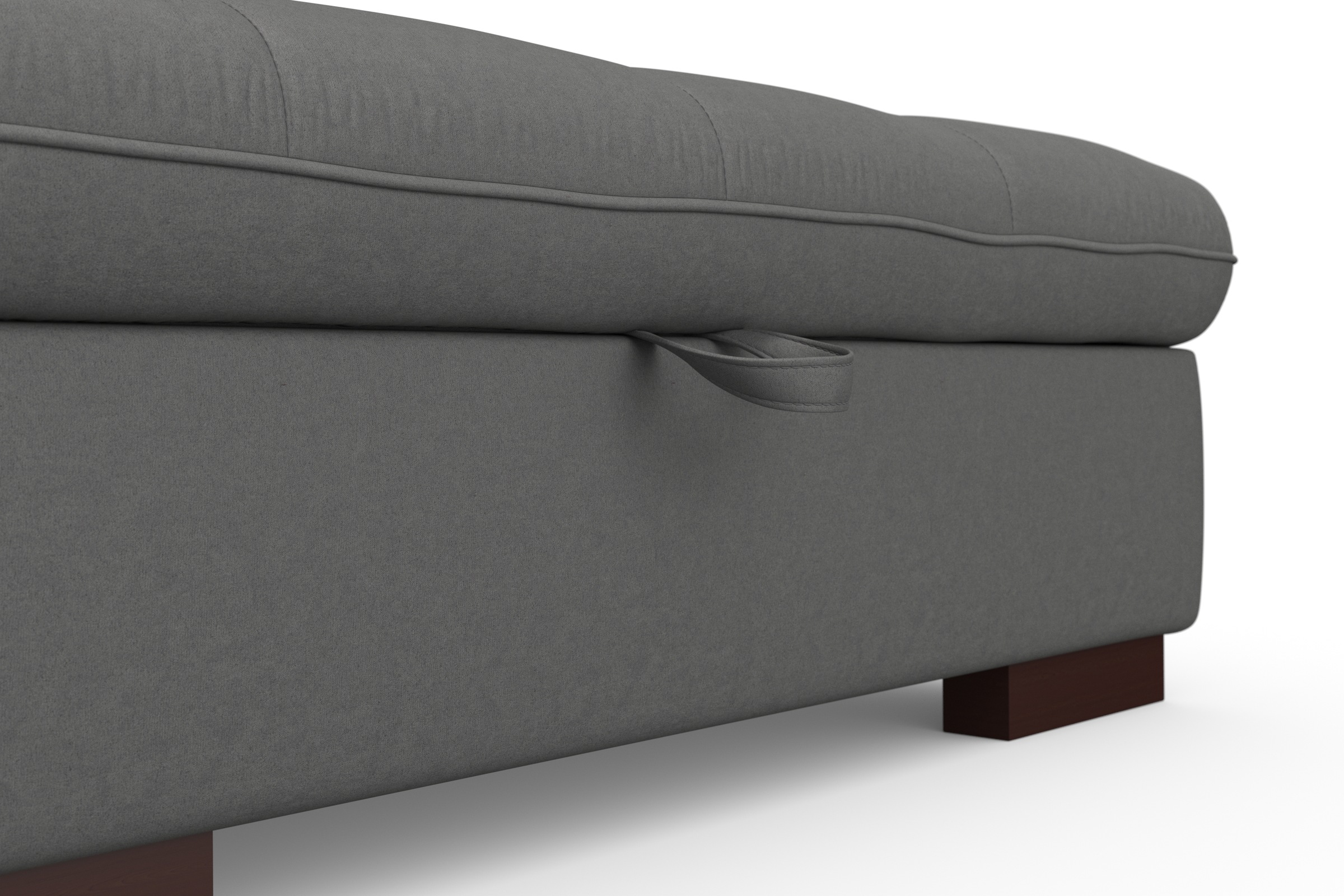 sit&more Ecksofa »Luxor L-Form«, wahlweise mit Bettfunktion, Bettkasten und Kopfteilverstellung