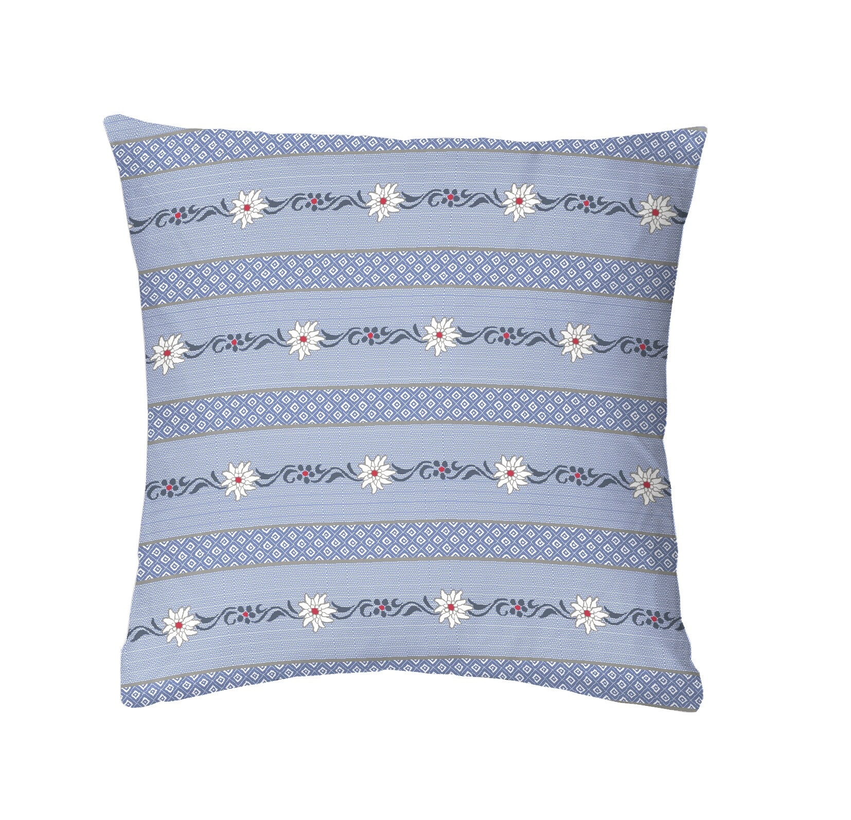 HOME FASHION Kissenbezug »Kuhglocken, 100 % Baumwoll-Satin«, (1 St.)