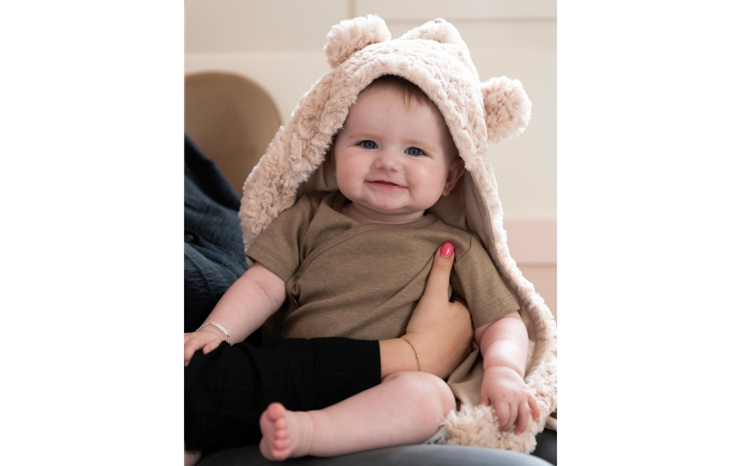   Couverture pour bébé »baby's only mit Ohren, Snow«