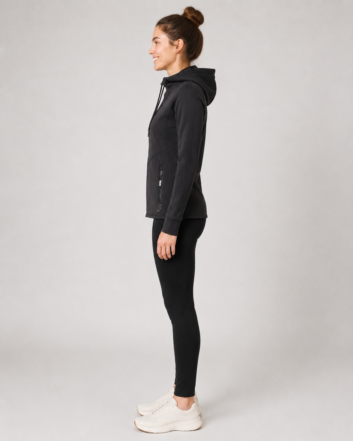 LPO Veste d'entraînement »Veloria Damen-Fitnessjacke« avec capuche