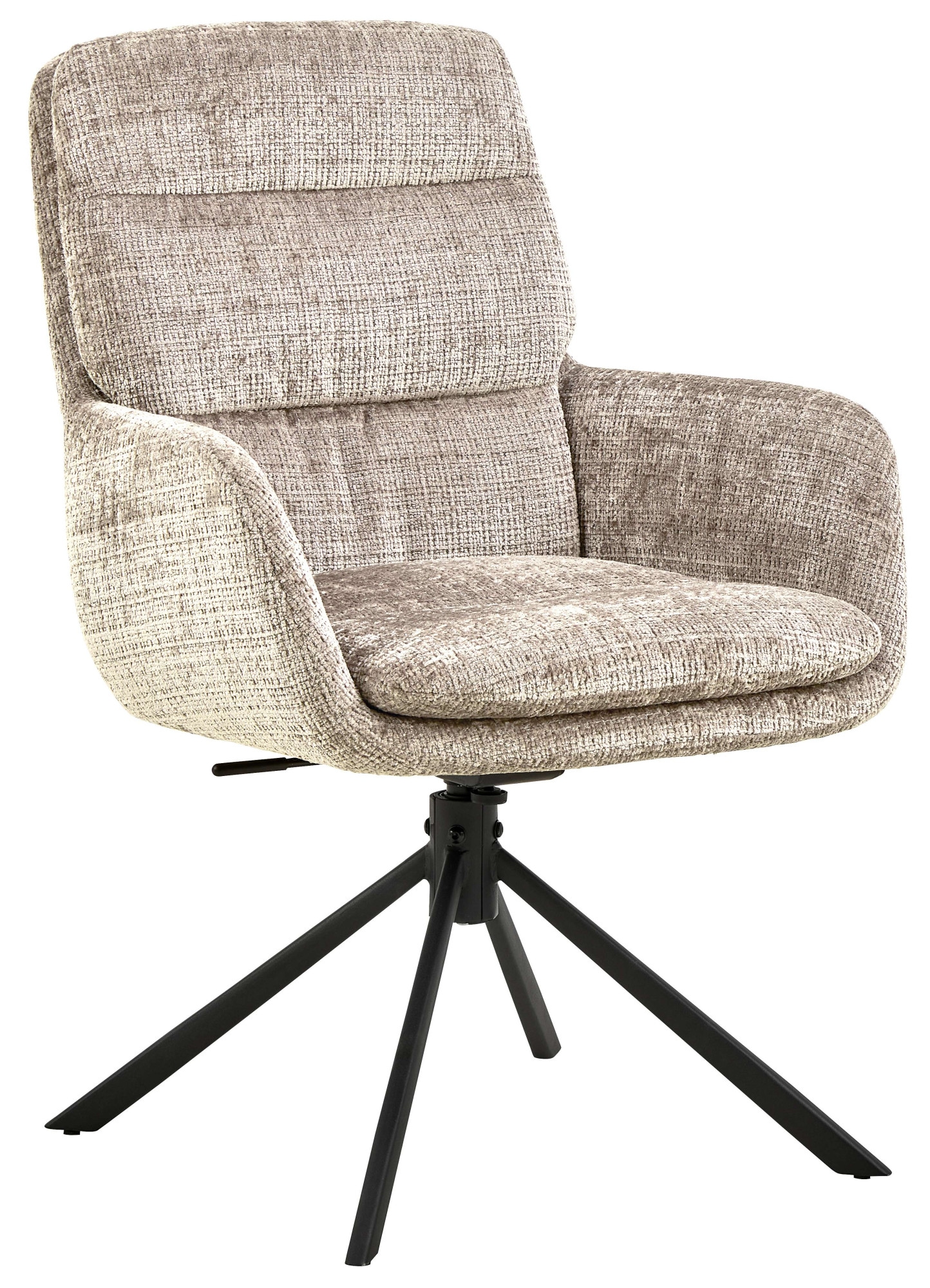 Image of ACTONA GROUP Esszimmerstuhl "Edgar, Polsterstuhl, Stuhl" (Set) 2 Stk.Stuhl, Stoff, L-Form, Armlehnen, Dreh- & Kippfunktion, FSC™