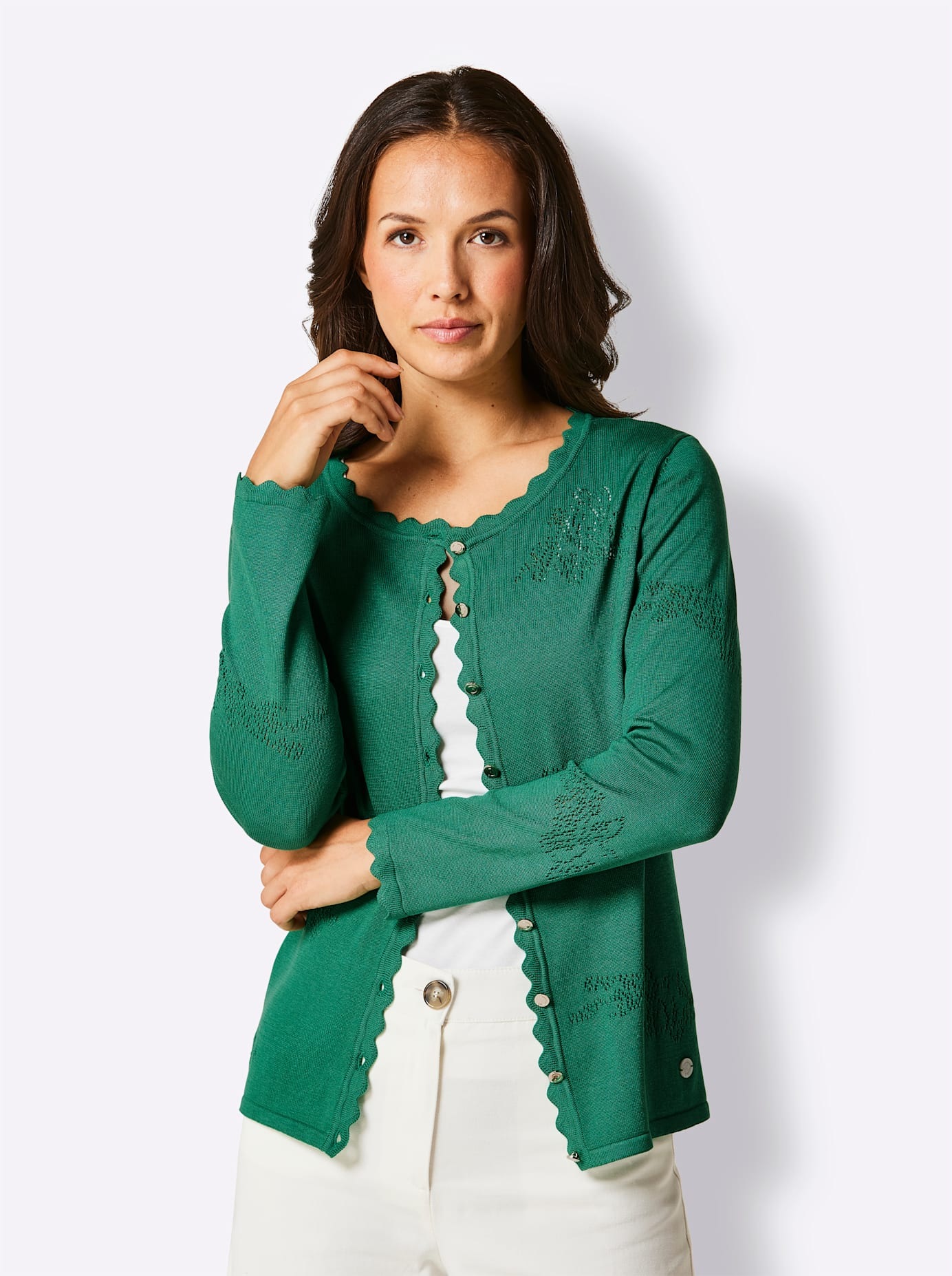 CREATION L PREMIUM Strickjacke