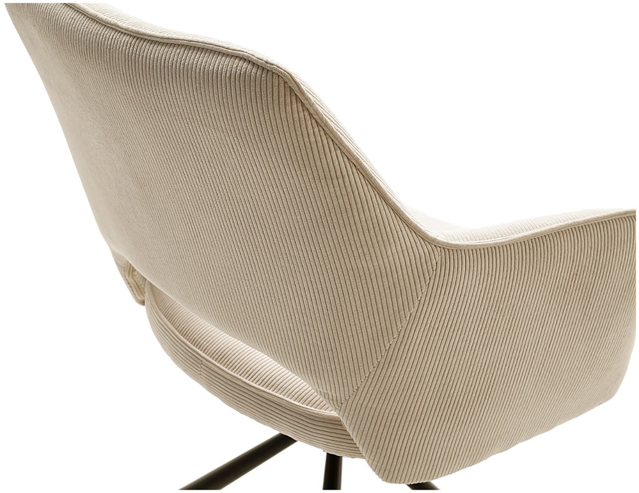 MCA furniture Esszimmerstuhl »LUZON«, Cord, (2er-Set), drehbar 180°, Belastbarkeit 120 kg, Sitzhöhe ca. 50 cm