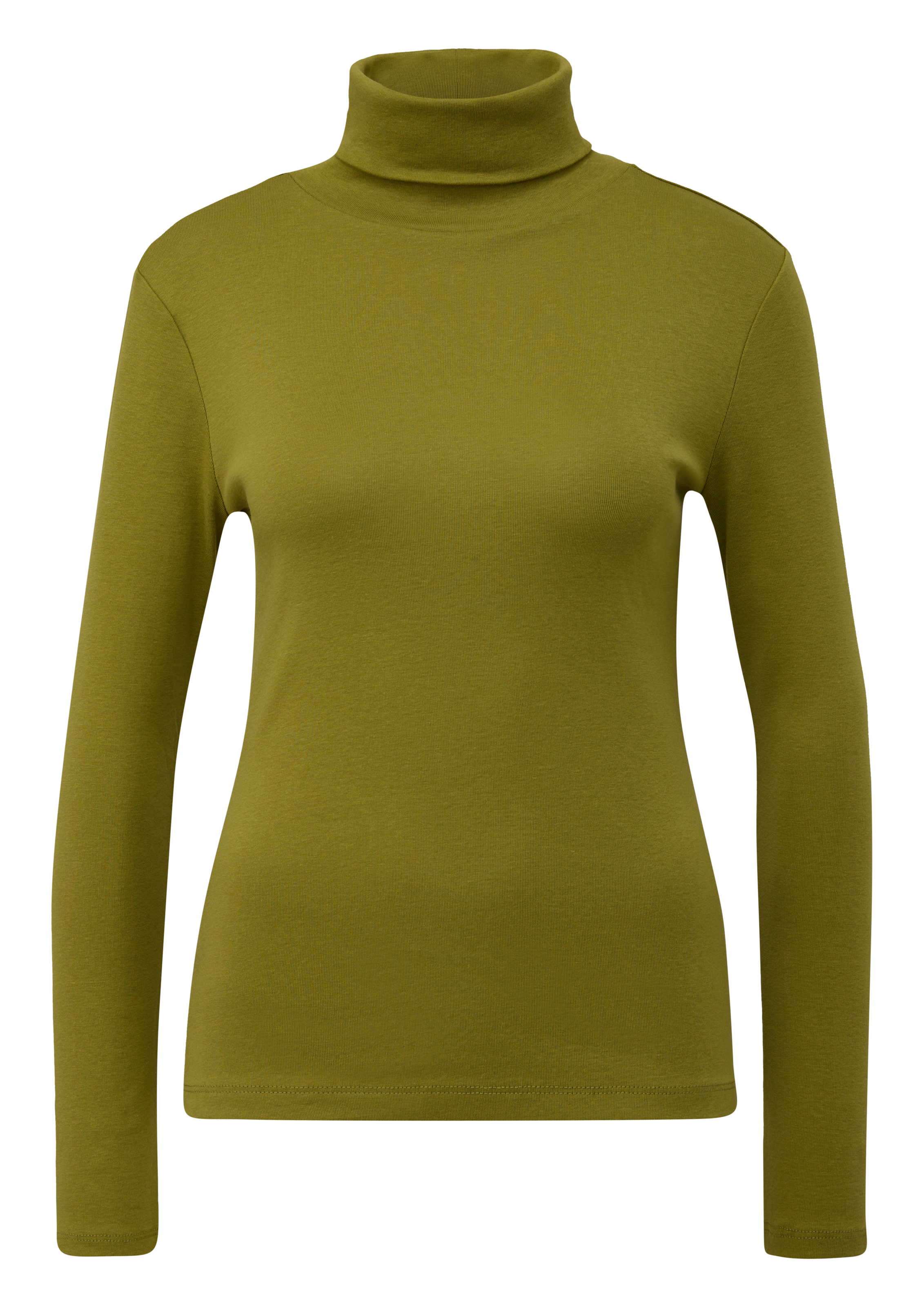 s.Oliver Rollkragenshirt, in Ripp-Optik