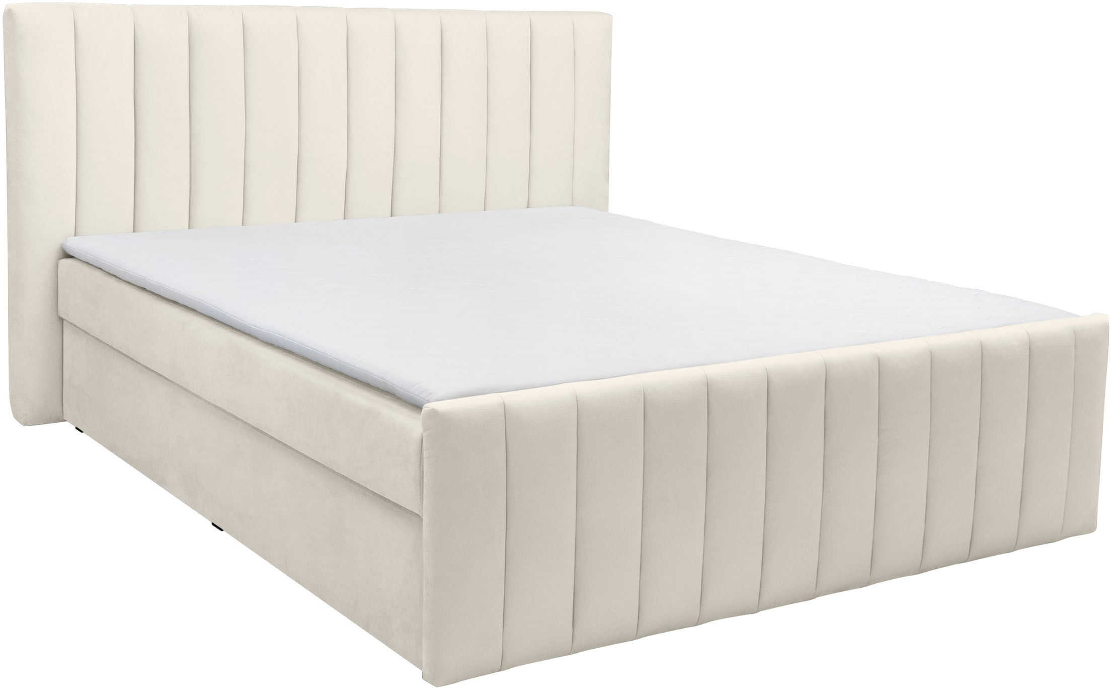 Home affaire Boxbett »Effy inkl. Bettkasten und Topper, erhältlich in der Breite 180x200cm« verschiedene Härtegrade wählbar