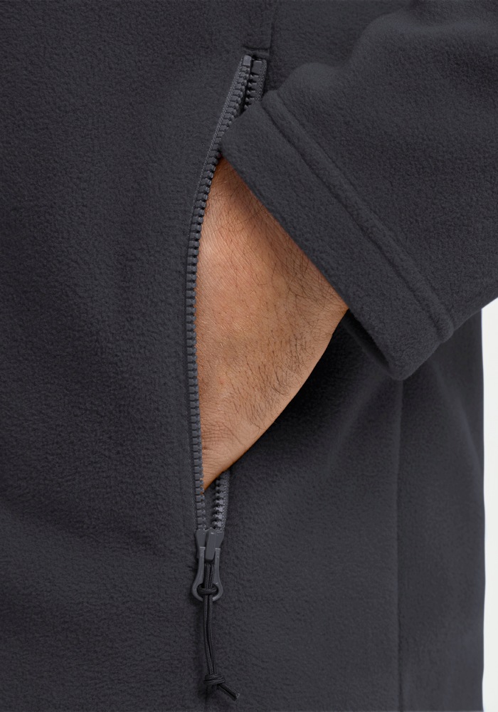 Jack Wolfskin Veste polaire »TAUNUS 100 FZ M« Winddicht, atmungsaktiv, Übergangsjacke