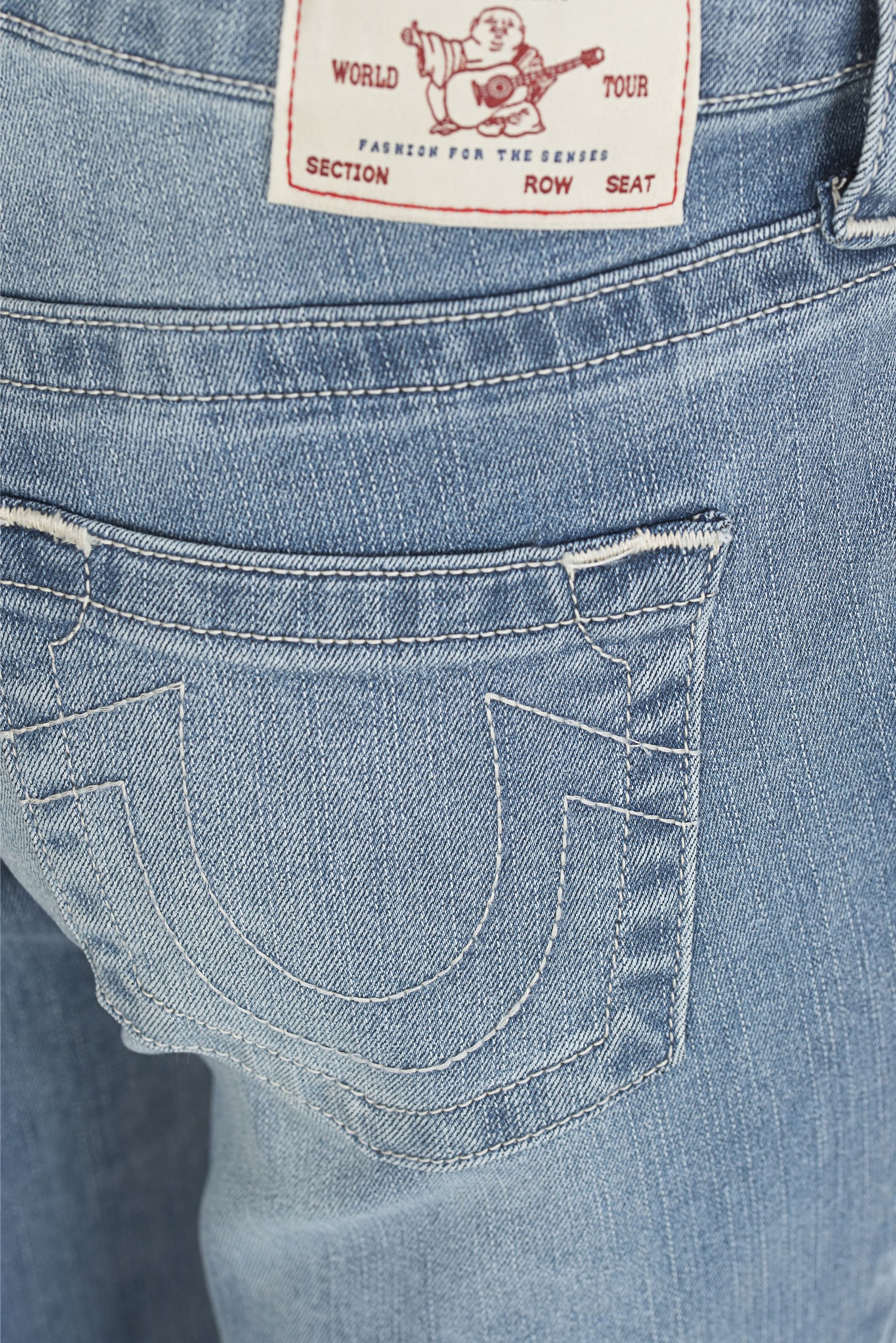 True Religion Jeans bootcut »BECCA MR BOOTCUT« coton, coupe bootcut
