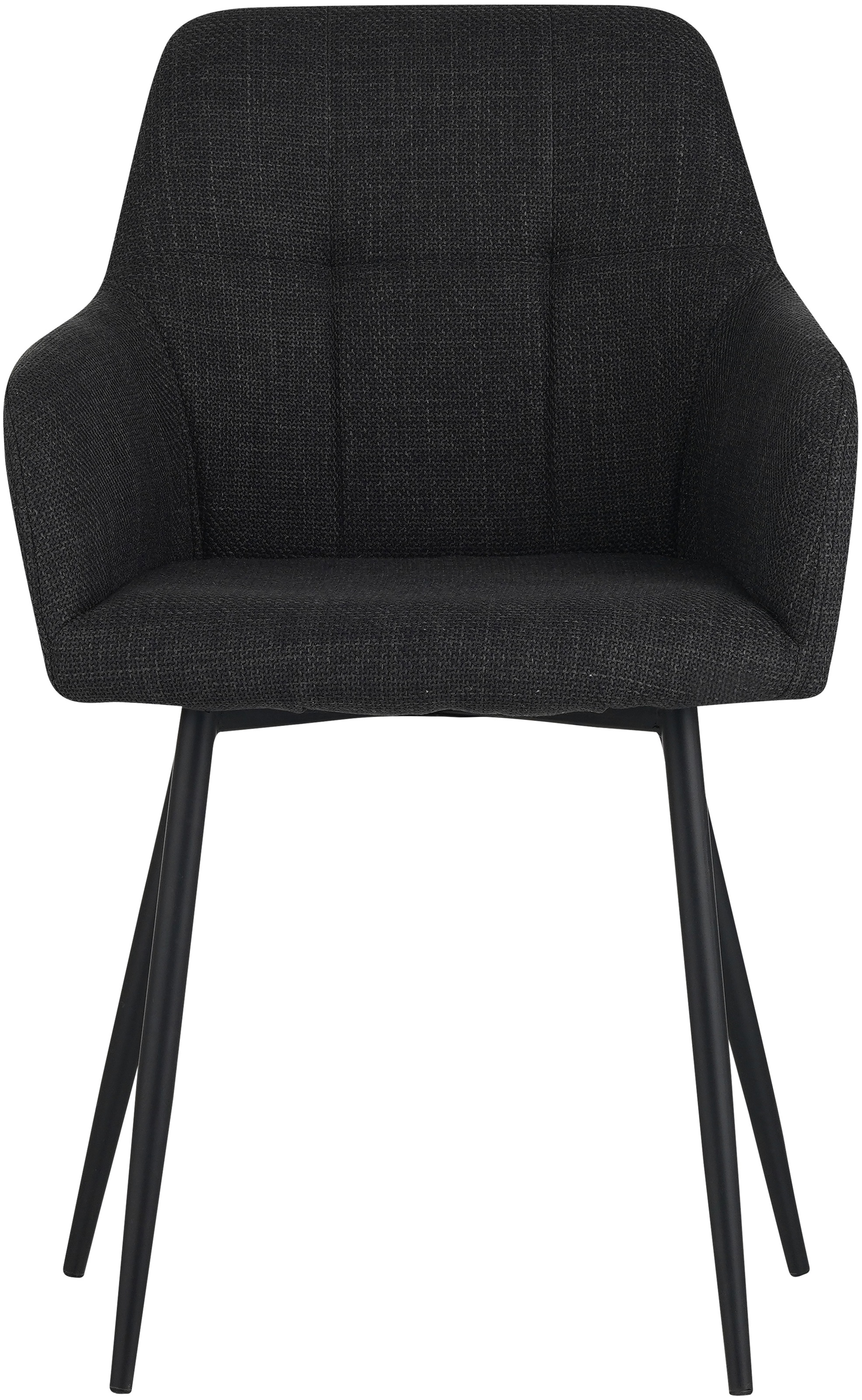 HELA Essgruppe »MOSEL« 3 Stk. tlg. Tisch 90x75 cm, Platte rund, gesinterter Stein, Armlehnenstuhl