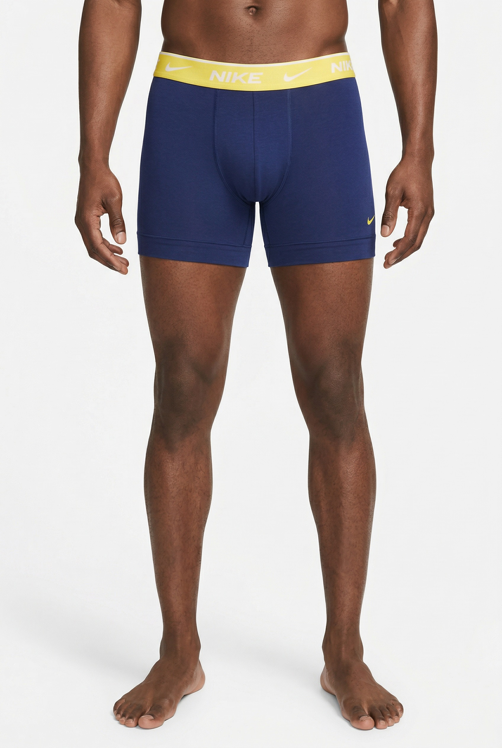 NIKE Underwear Tronc »TRUNK 3PK« Paquet, 3er, 3 cuis mit farbigem NIKE Logo-Elastikbund