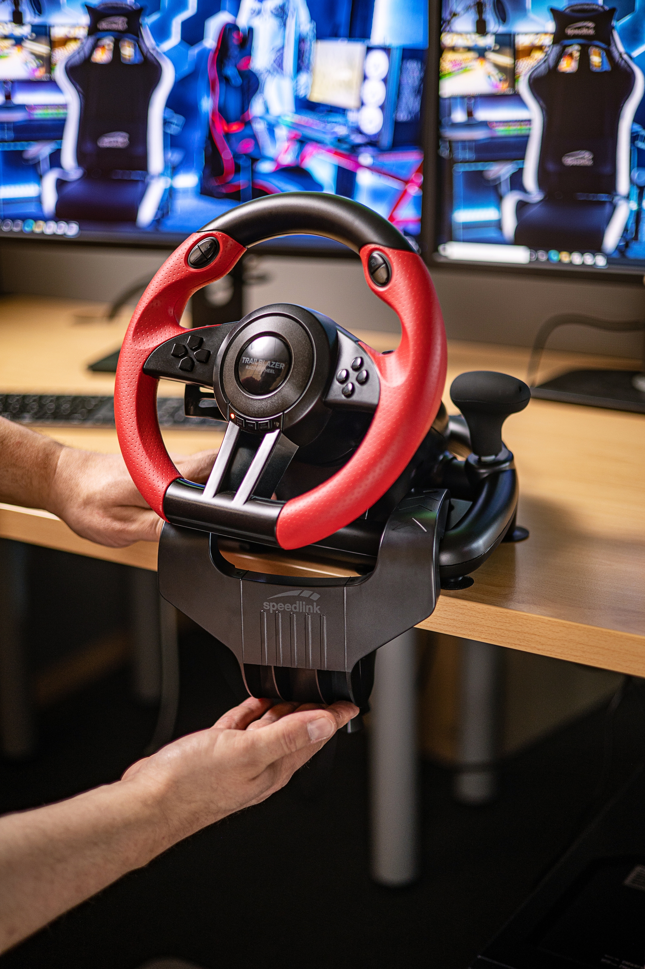 Speedlink Lenkeradapter »Table Mount Tischhalterung«, für DRIFT O.Z und TRAILBLAZER Racing Wheel