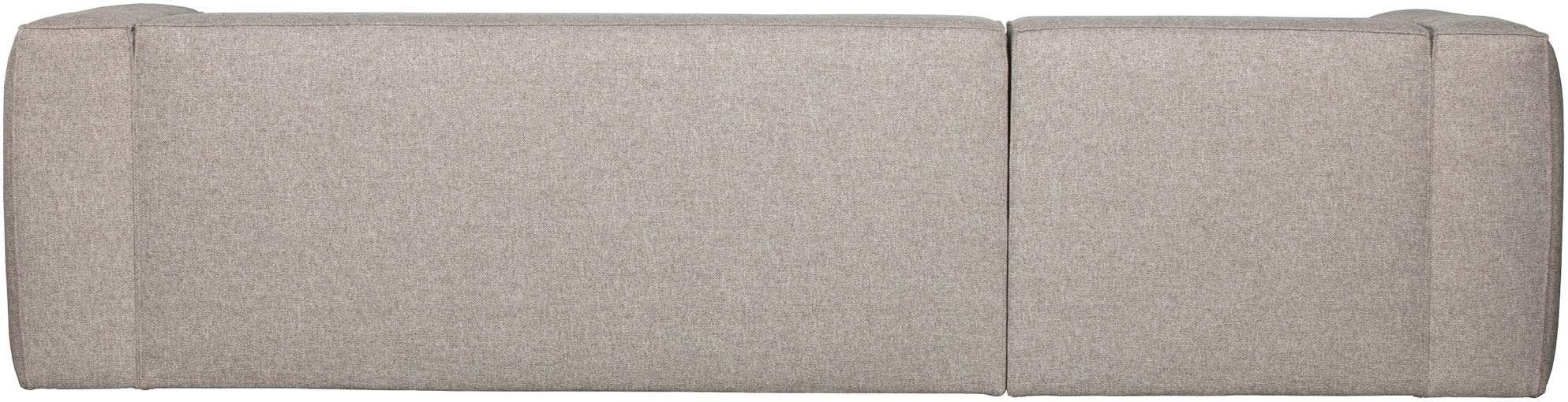 WOOOD Canapé d'angle »Bean Mischgewebe wasserabweisend mit Kissen H 73 x B 305 x T 175/96 cm« gauche, capacité de charge 100 kg par siège, bonne résistance à l'usure