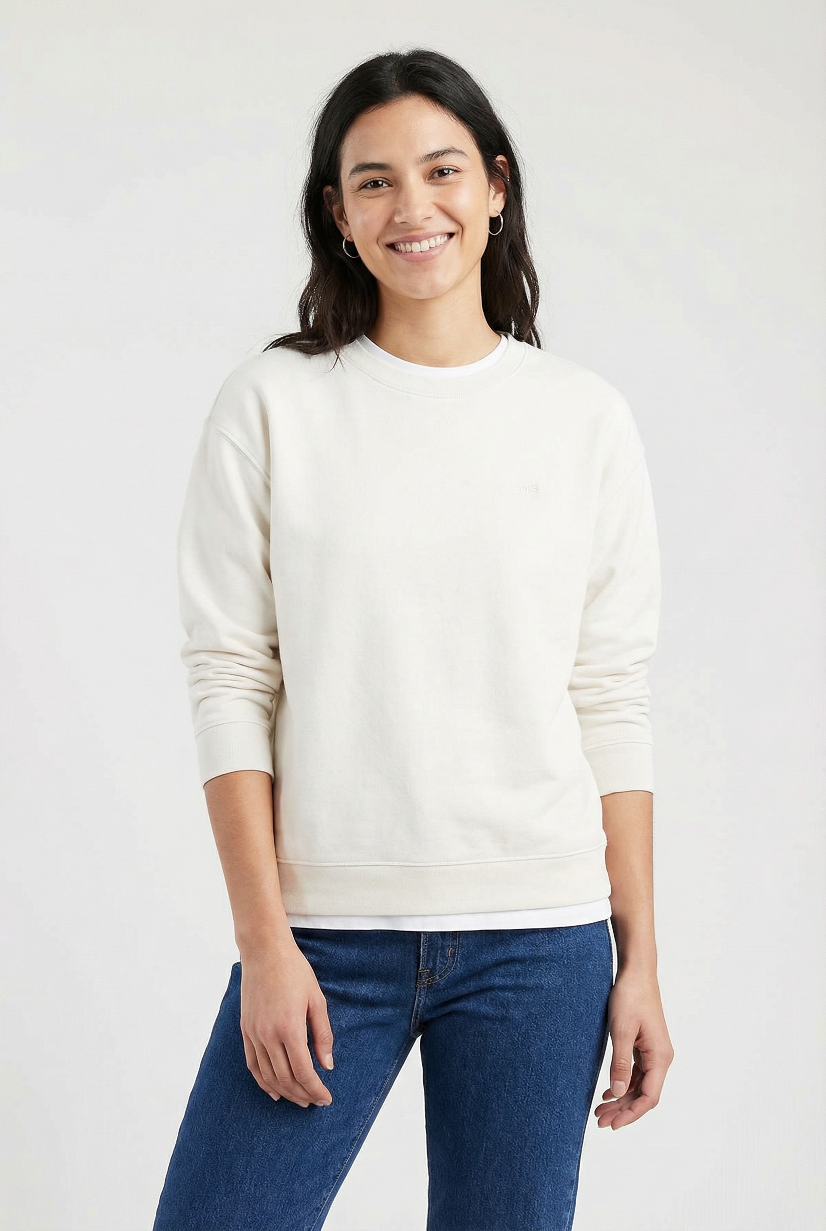 Image of Levis Sweatshirt "EVERYDAY CREW SWEATSHIRT", mit kleinem Logo auf der Brust