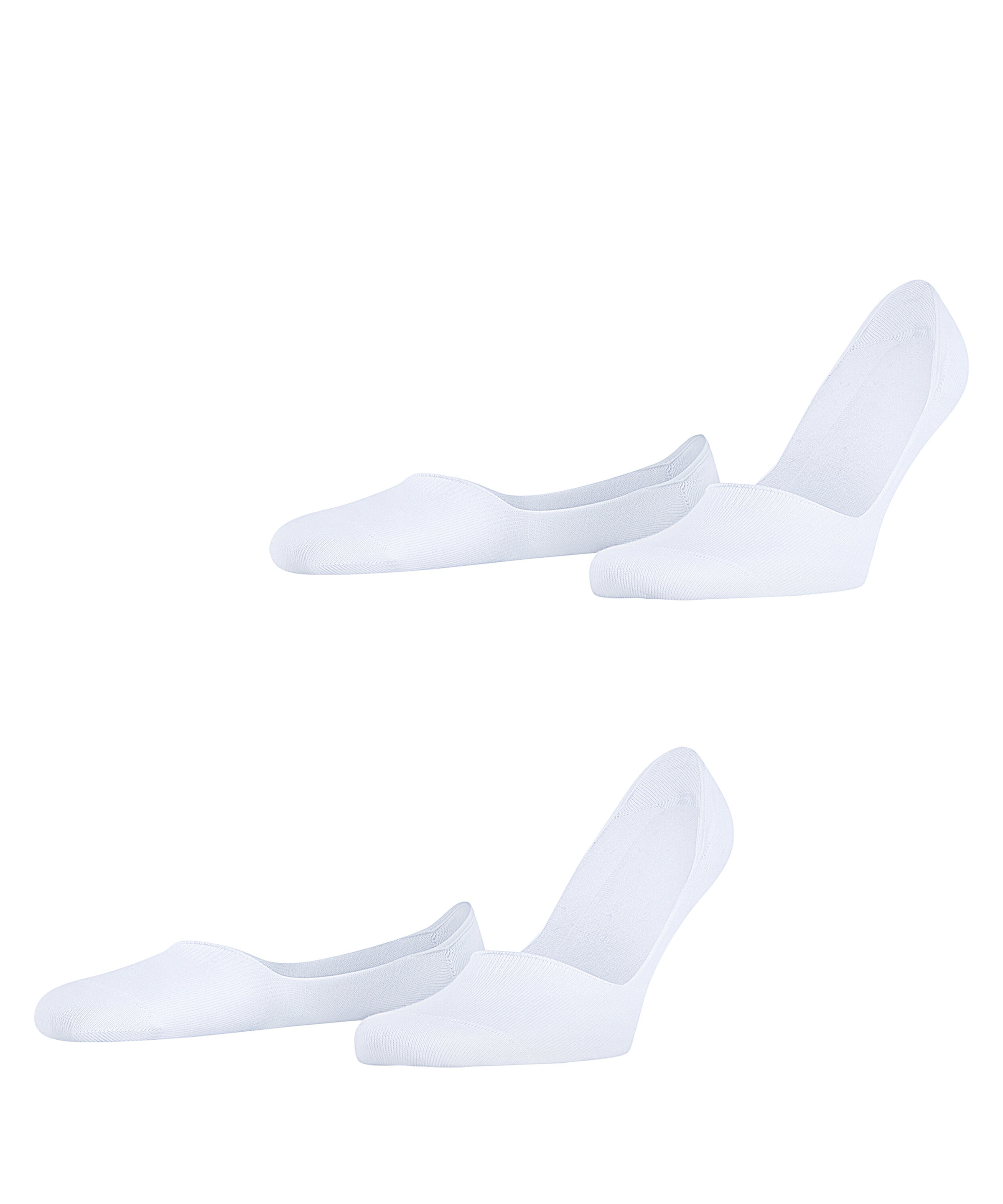 Esprit Chaussons »Basic Uni« 2 paires,  chaussettes invisibles, mélange coton, design sportif