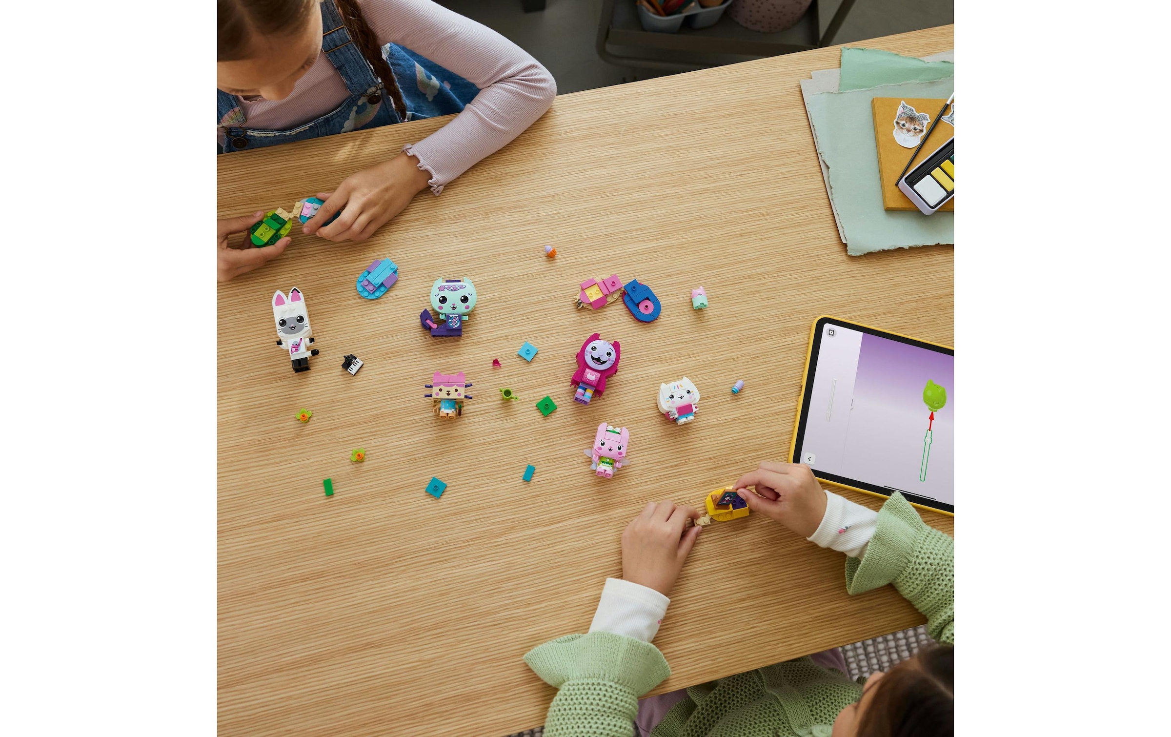 LEGO® Konstruktionsspielsteine »Gabby's Dollhouse Gabbys Katzenfreunde 11215«