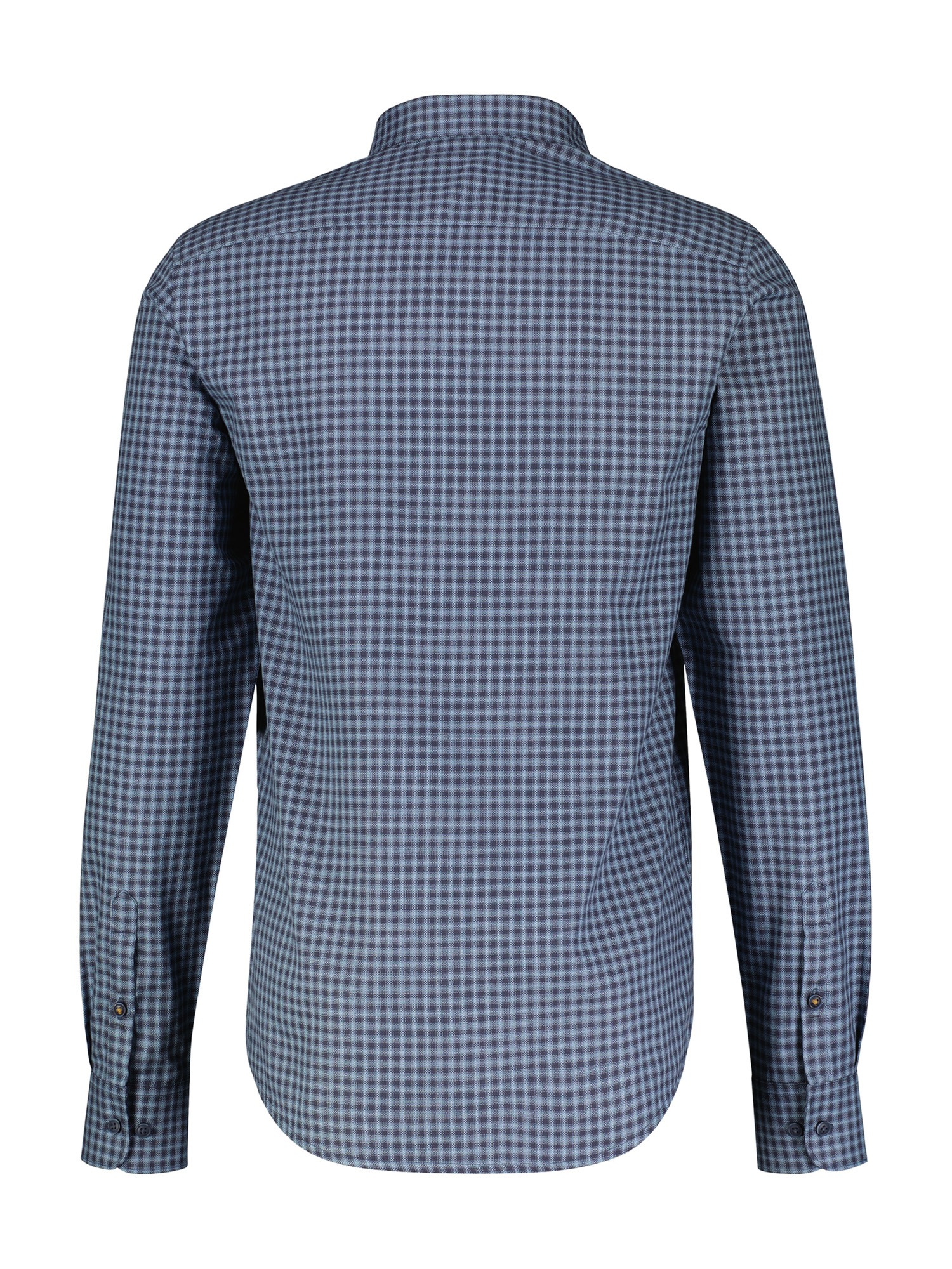 LERROS Chemise à manches longues »Karohemd mit Dobby-Struktur«