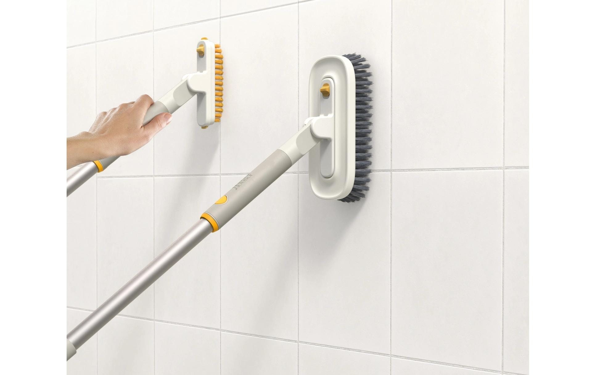 Joseph Joseph Reinigungsbürste »Fliesenschrubber CleanTech 2-in-1, 10 x 31 cm«