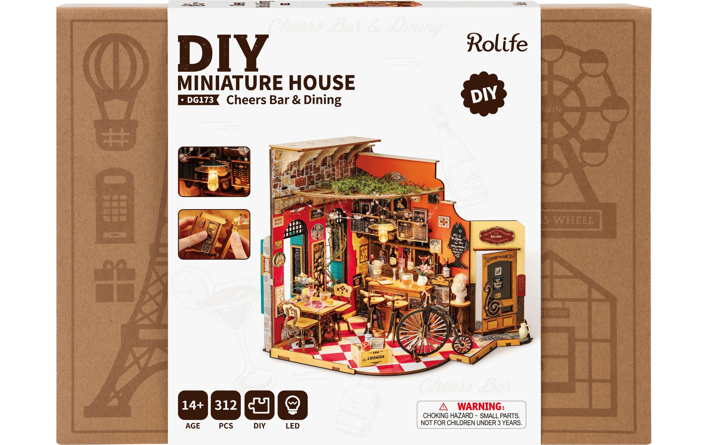 Image of Modellbausatz "RoboTime Cheers Bar und Dining"