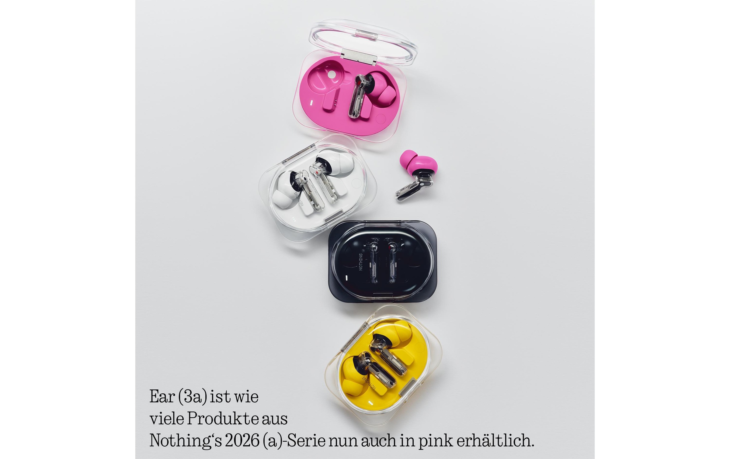   Écouteurs intra-auriculaires sans fil »Ear (3a)« Active Noise Cancelling (ANC)