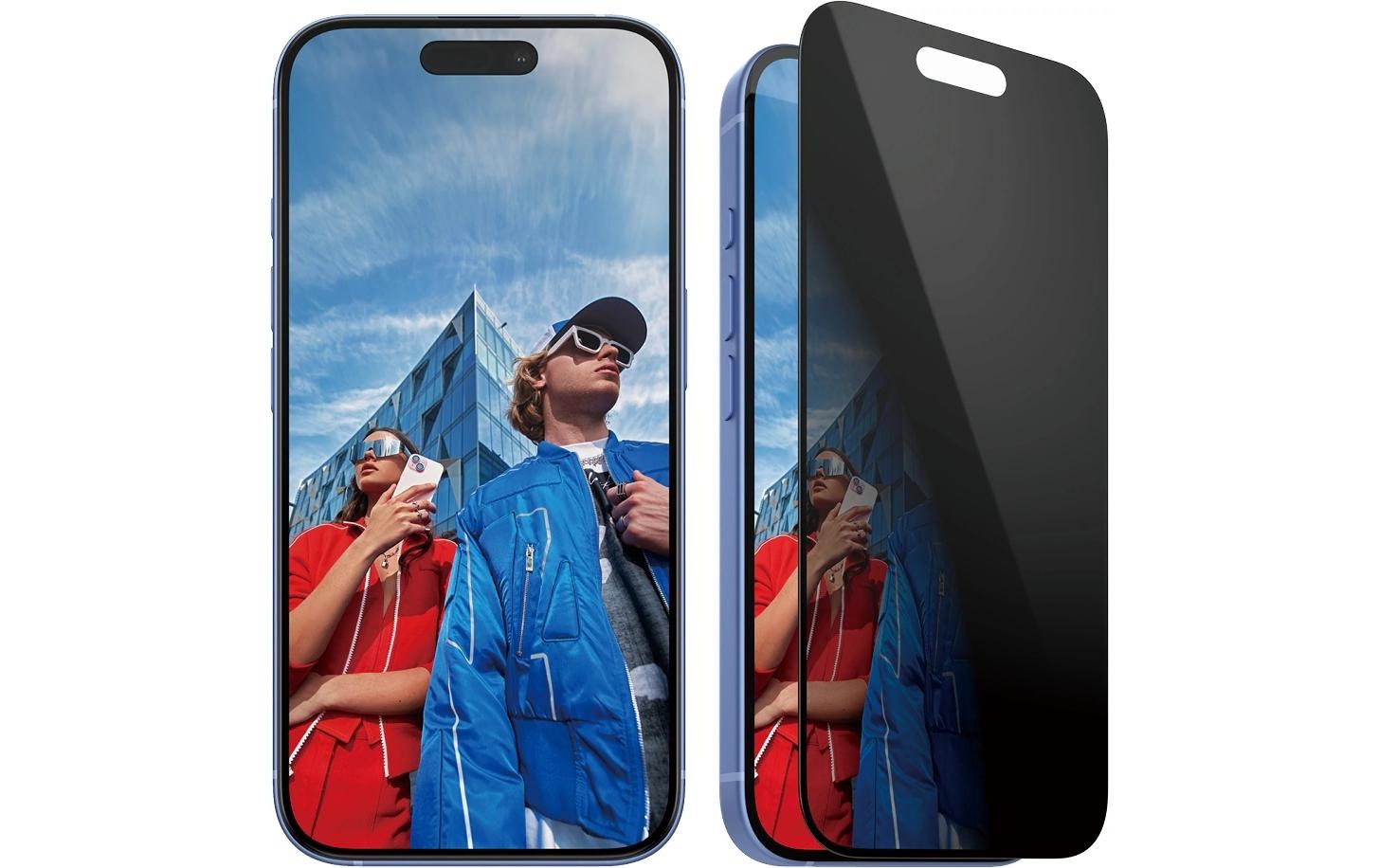Image of PanzerGlass Displayschutzglas "Ultra Wide Fit Privacy iPhone 16" für iPhone 16 1 Stk. tlg.