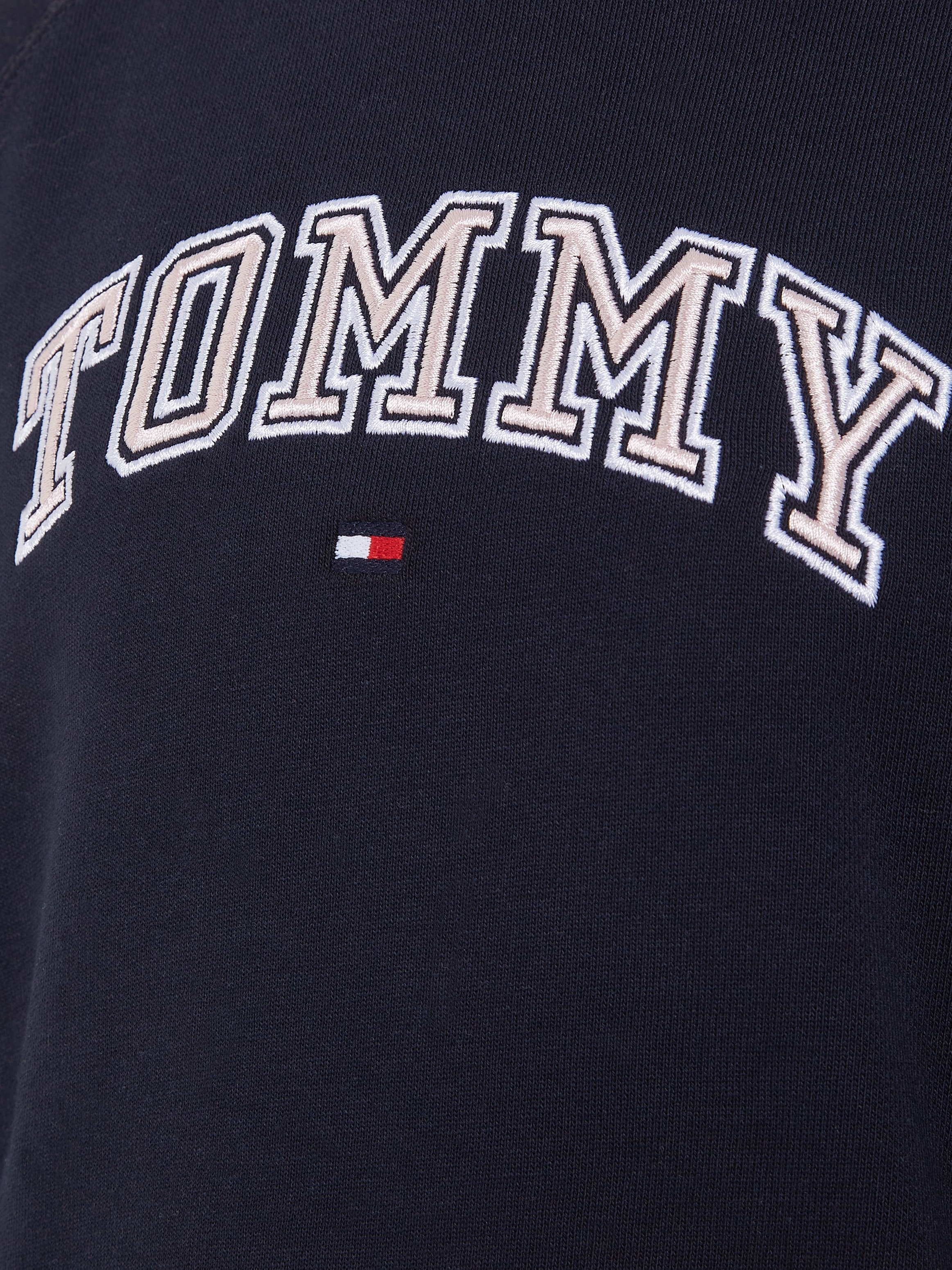 Tommy Hilfiger Sweatshirt »VARSITY EMBROIDERED CREWNECK«, Kinder bis 16 Jahre mit Logostickerei