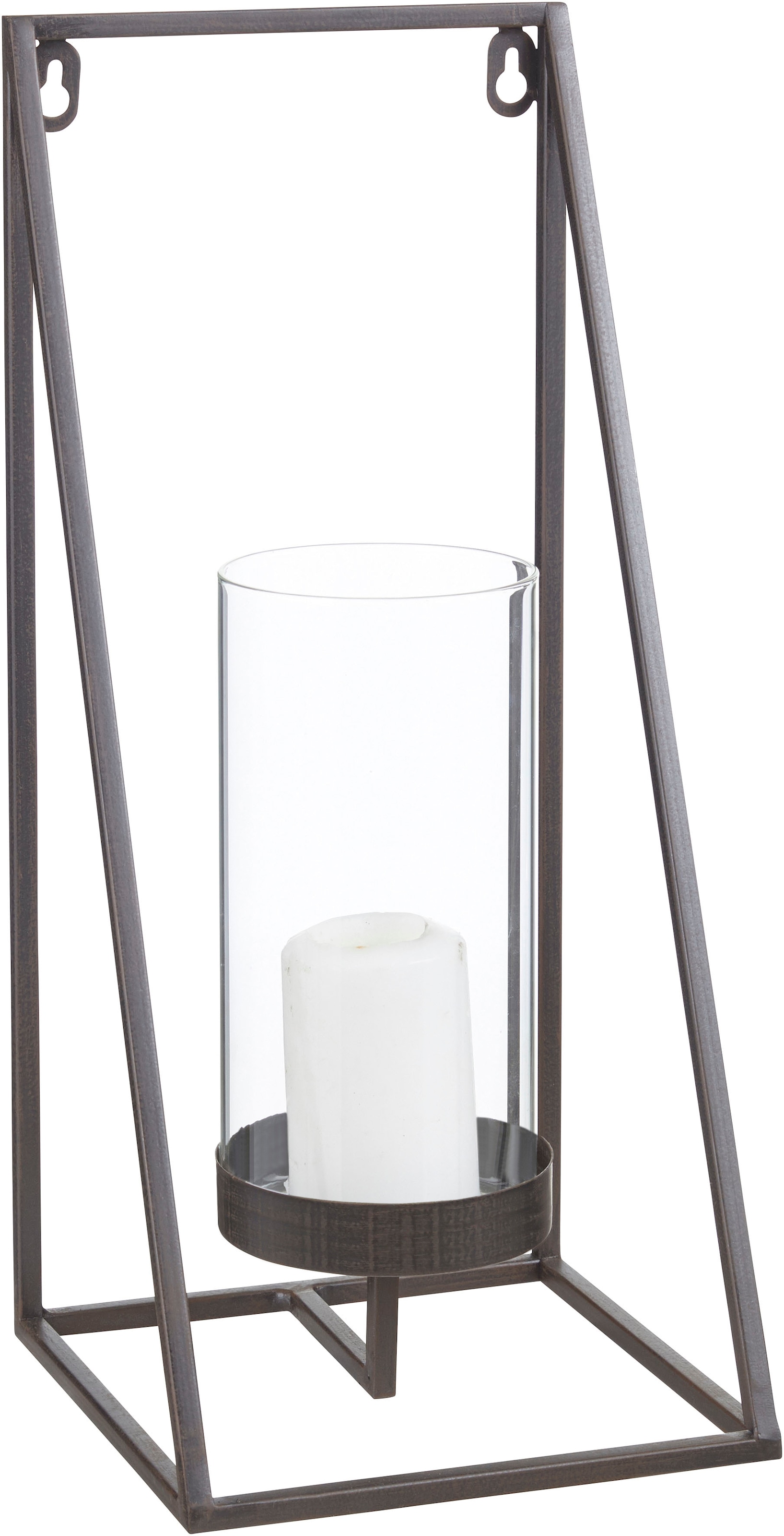 andas Wandkerzenhalter »Industrial Candleholder«, (1 St.), Industrial, modern, Metall, schwarz