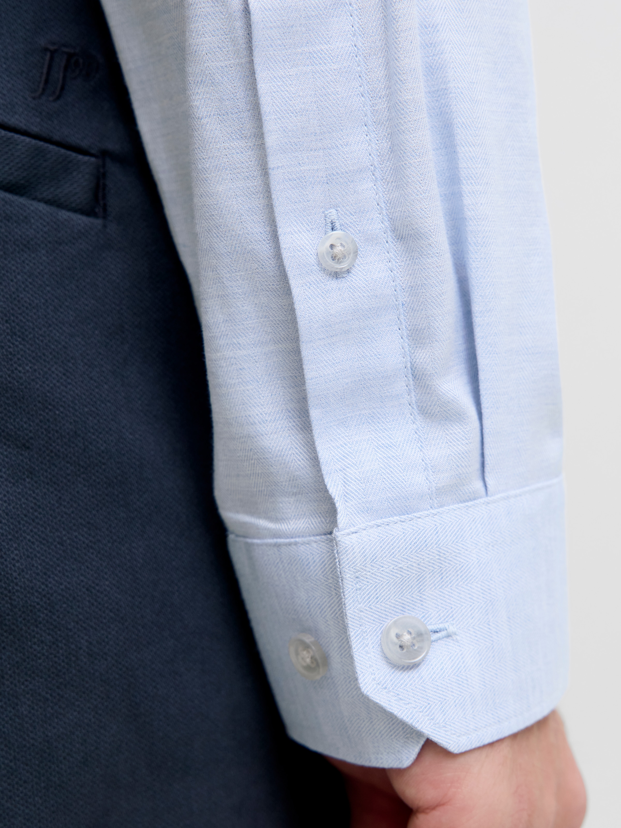 Jack & Jones Chemise à manches longues »JPRBLAPARKER MELANGE L/S SHIRT BF«