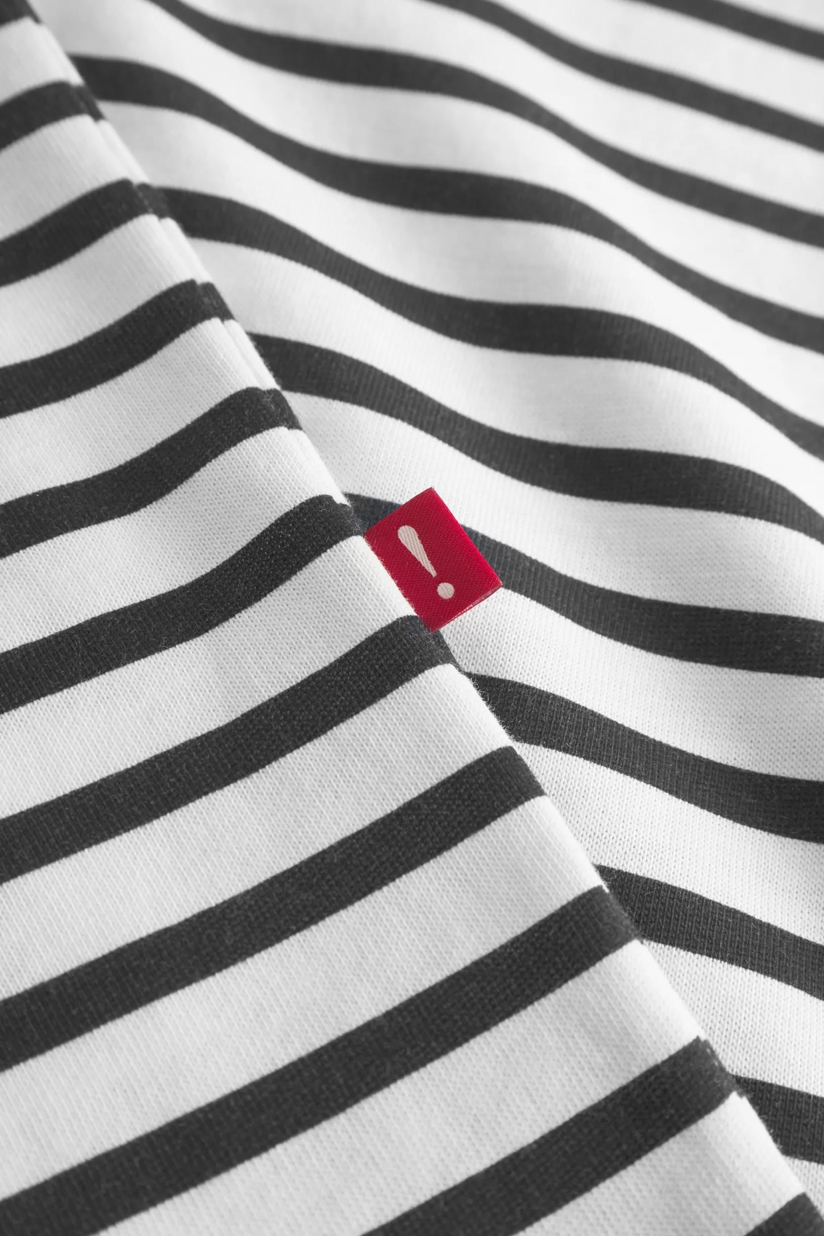 Joop Jeans T-Shirt »Teele« geringelt, gerippter Rundhals