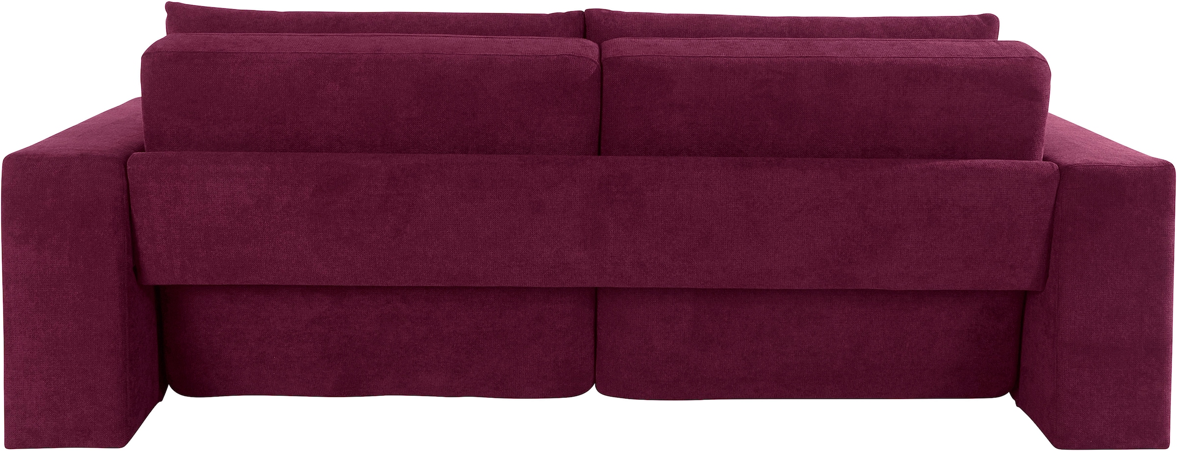 LOOKS by Wolfgang Joop 4-Sitzer »Looksvb«, Verwandlungssofa: aus Sofa wird Sofa mit 2 Hockern, mit Regalfunktion