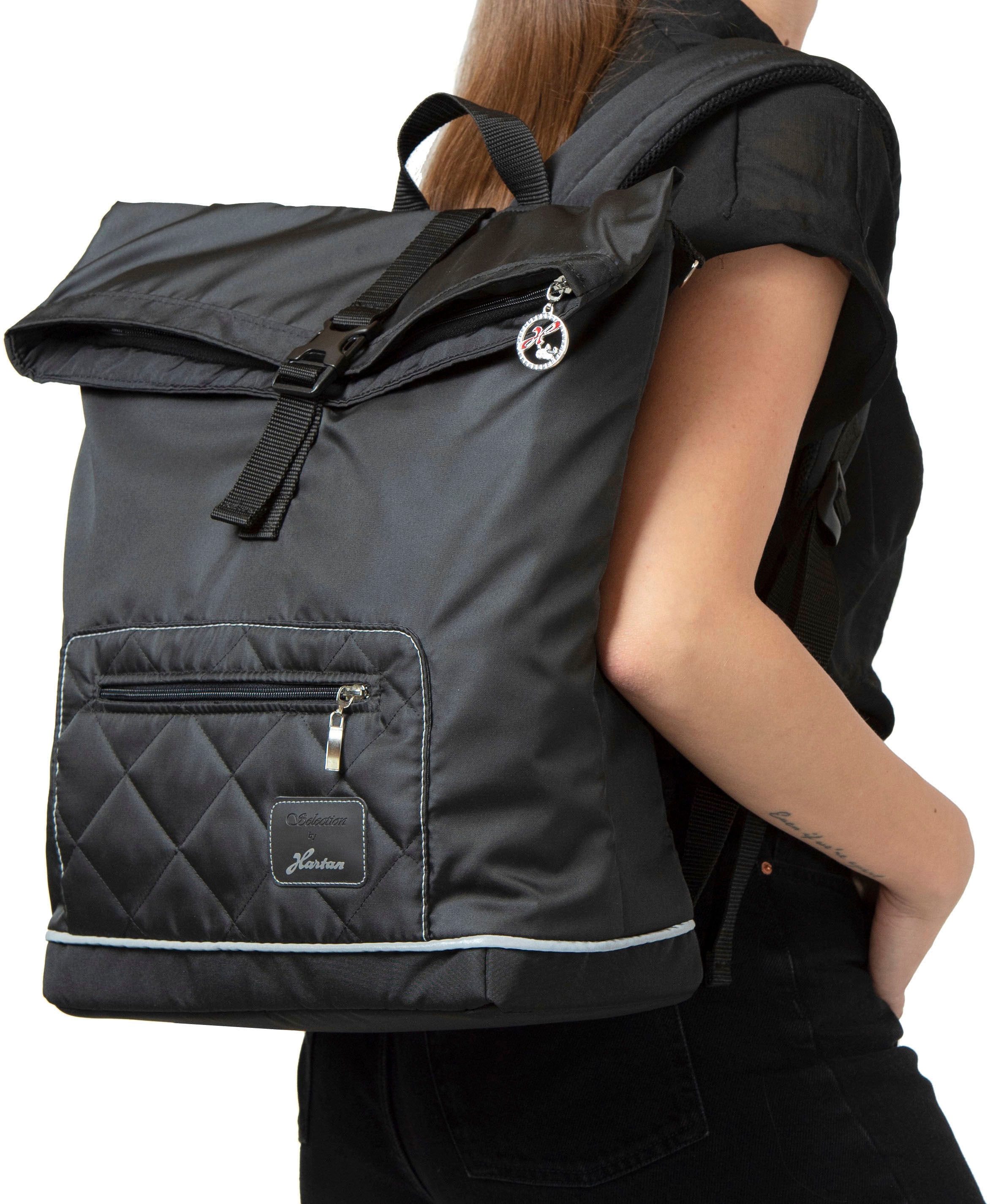 Hartan Wickelrucksack »Space bag - Casual Collection«, mit Thermofach; Made in Germany