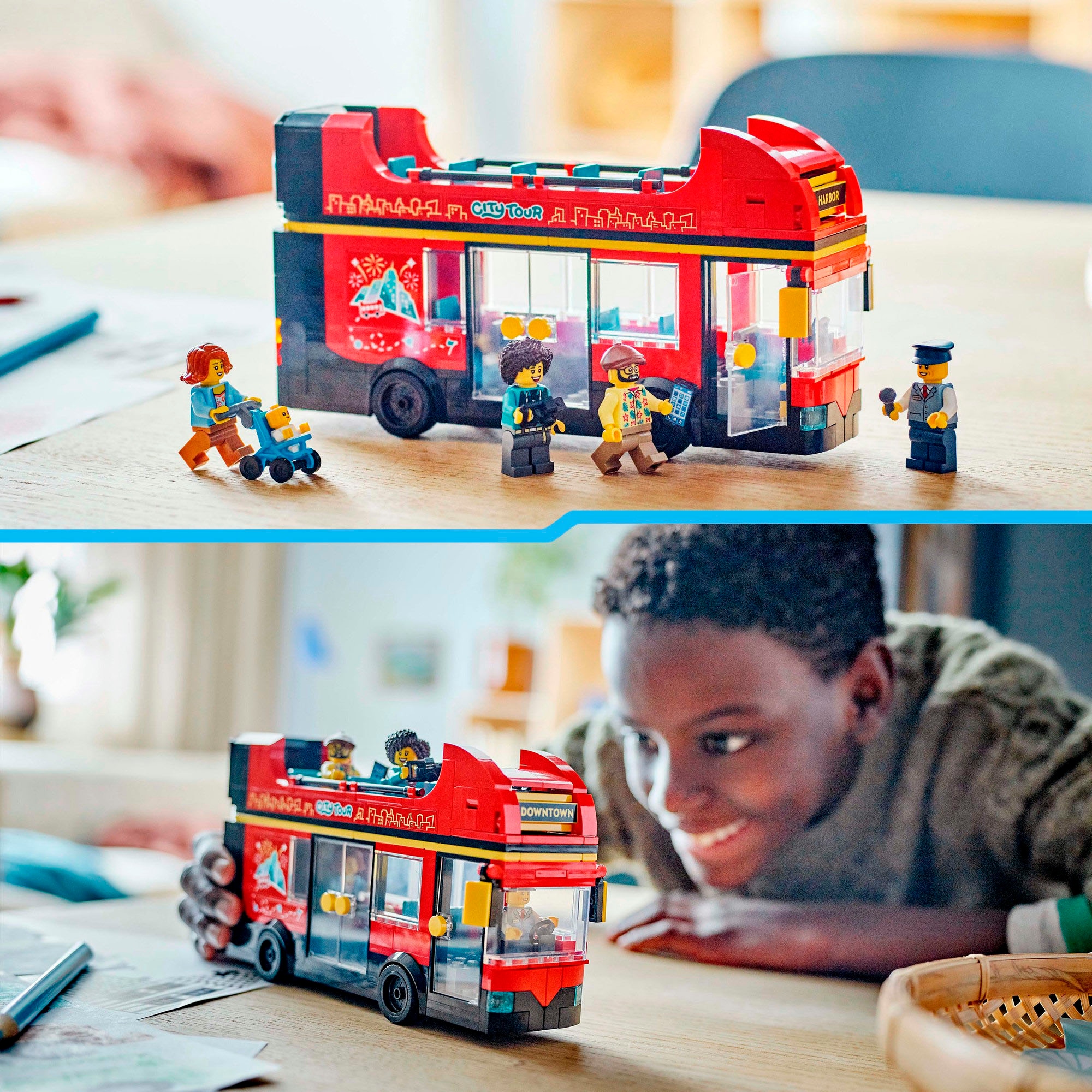 LEGO® Pions de construction »Doppeldeckerbus (60407), LEGO City« Made in Europe