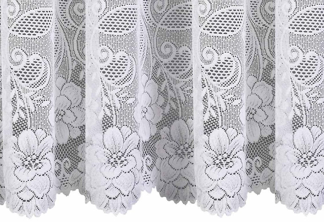 Weckbrodt Gardine »Rostock«, (1 St.), Jacquard, strukturiert, Allover, Motiv, Bordüre, nach Mass, Store