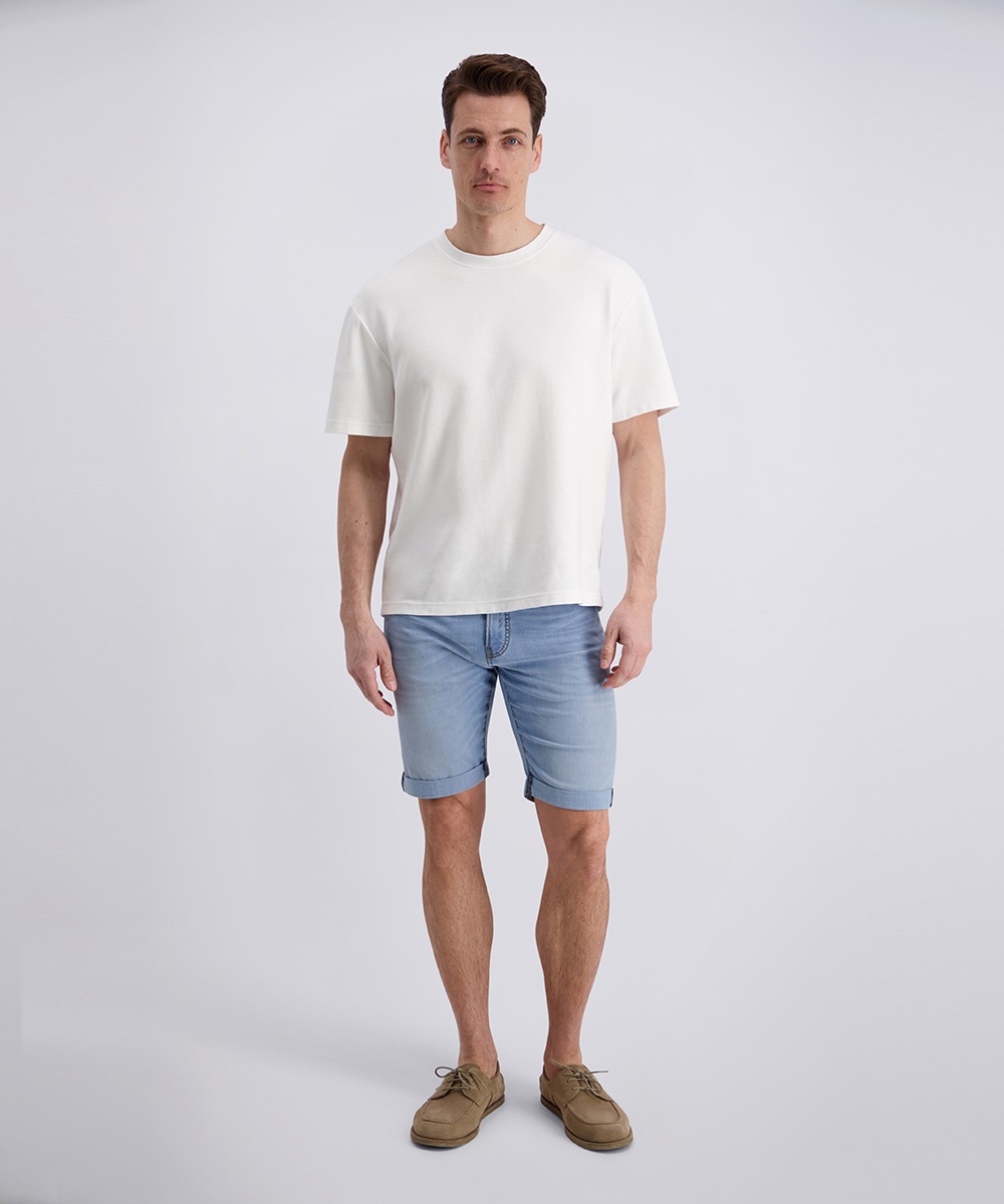 Pierre Cardin Bermuda »Jeans Shorts Sisteron«  coupe régulière, pour un look décontracté, en mélange de coton