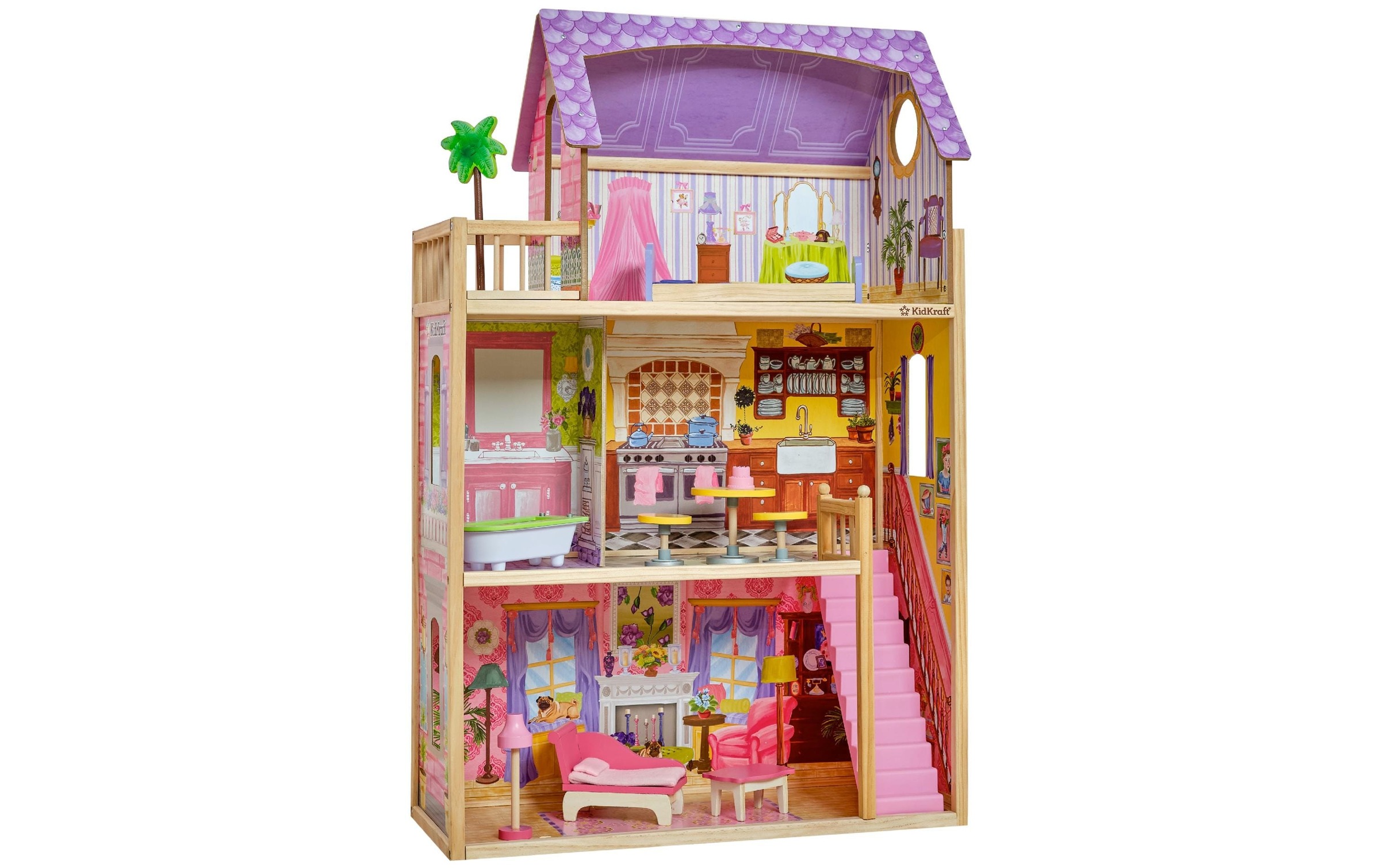 Puppenhaus »Kid Kraft Kayla 73.66 x 33.66 x 114.3 cm«