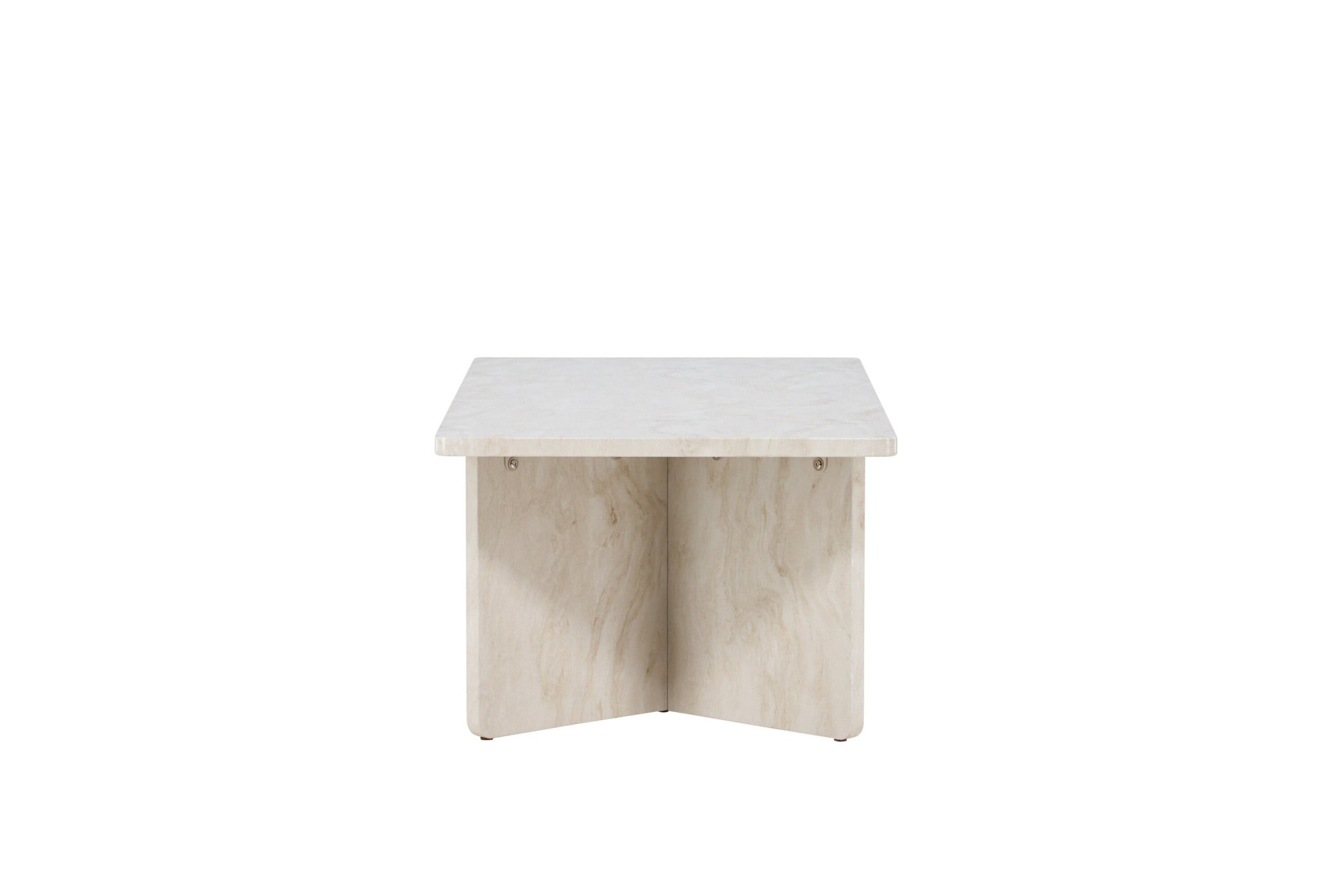 Venture Home Couchtisch »Ålesund, Couchtisch 120 × 60 × 42 cm in beiger Marmoroptik, edel« Sofatisch, MDF, Papierlaminat, rechteckig, marmoroptik, edel