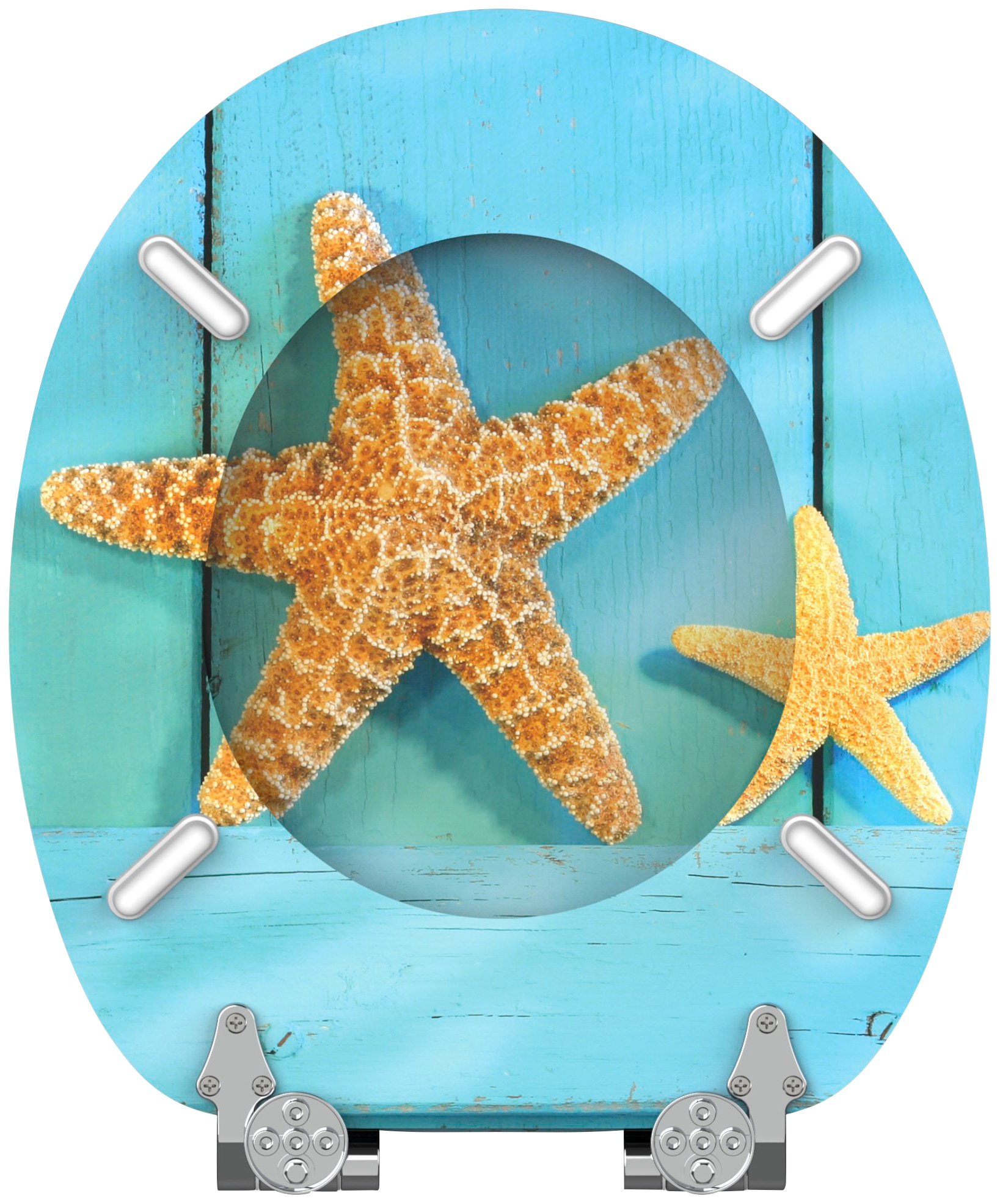 Sanilo Siège de WC »Starfish« mit Absenkautomatik