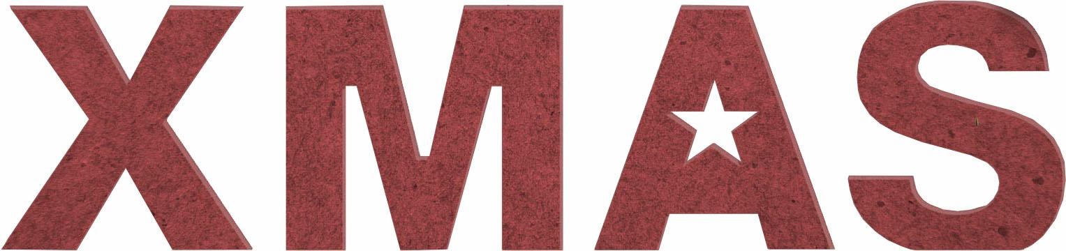 Image of Wall-Art Dekoobjekt »XMAS«, 60/15 cm bei Ackermann Versand Schweiz