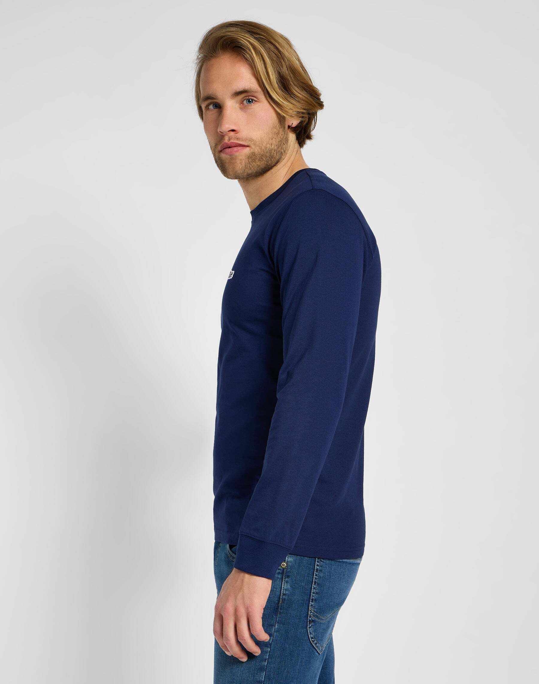 Lee® Sweatshirt »LEE Langarmshirt Longsleeves Patch Logo Tee«