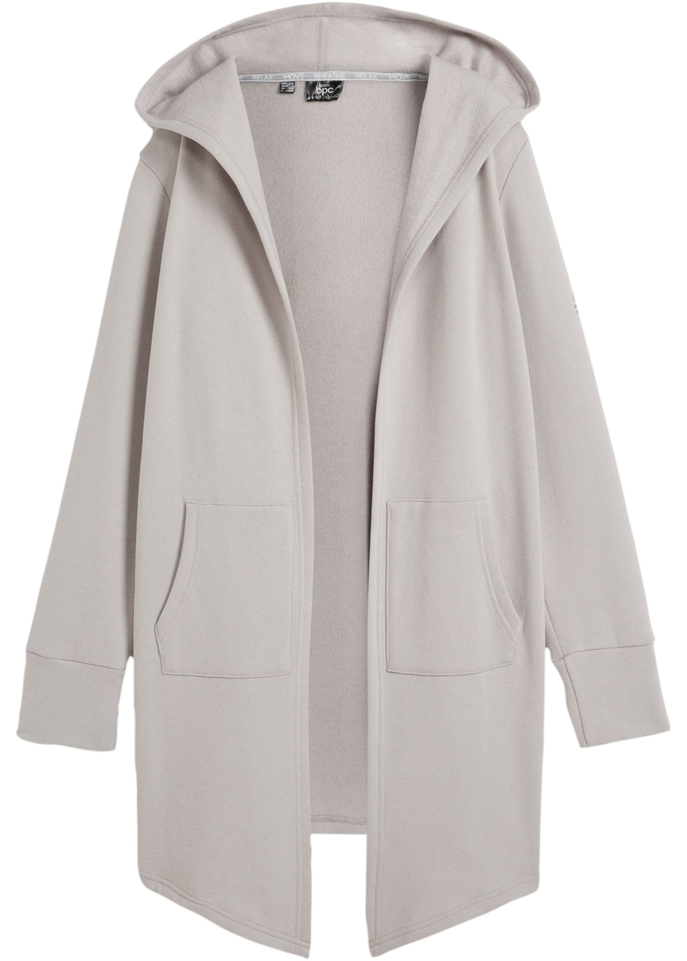 bonprix Sweatjacke »Long-Sweatjacke«, Long-Sweatjacke
