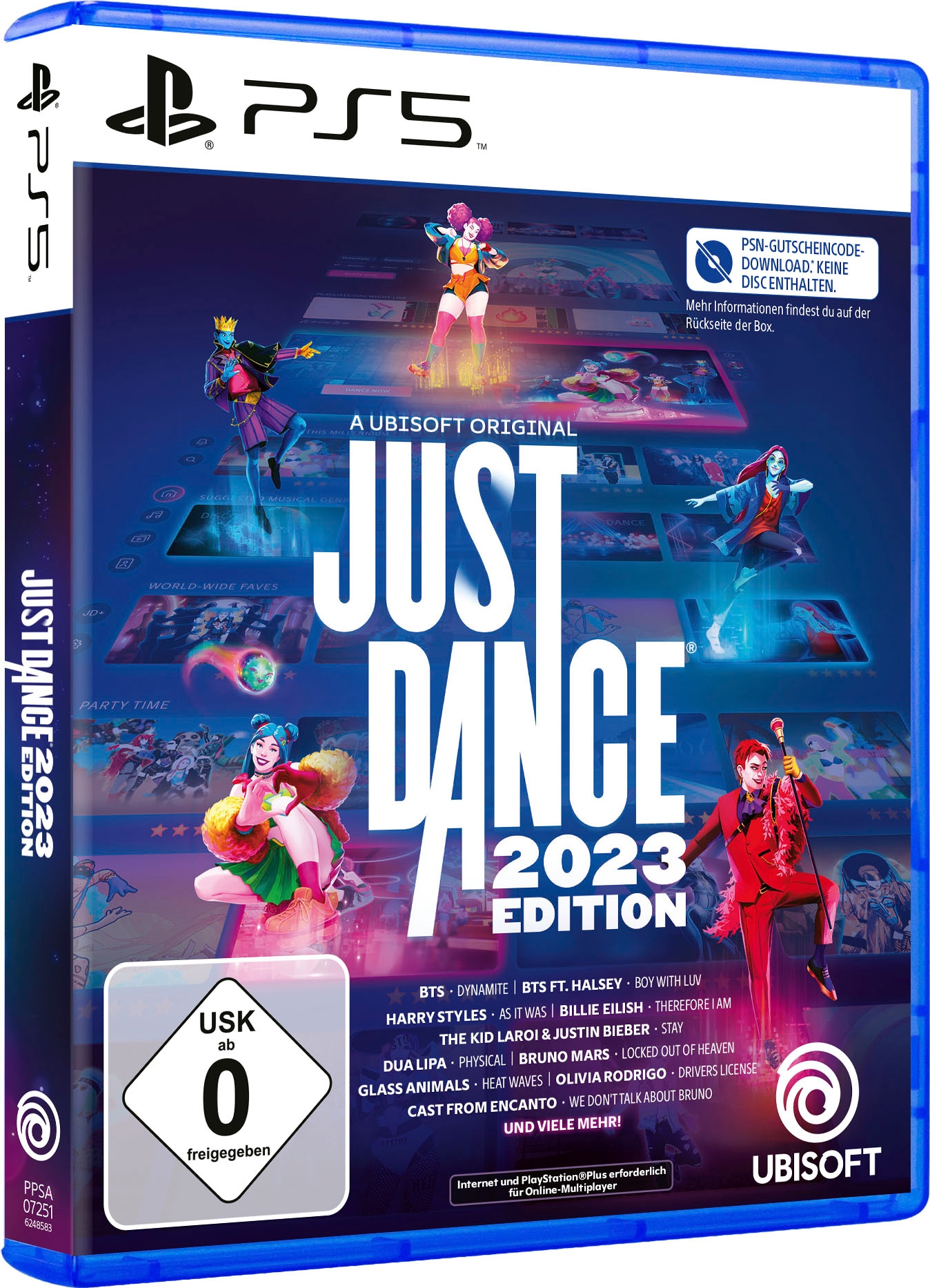 Image of UBISOFT Spielesoftware "Just Dance 2023 Edition (Code in a box) -" PlayStation 5