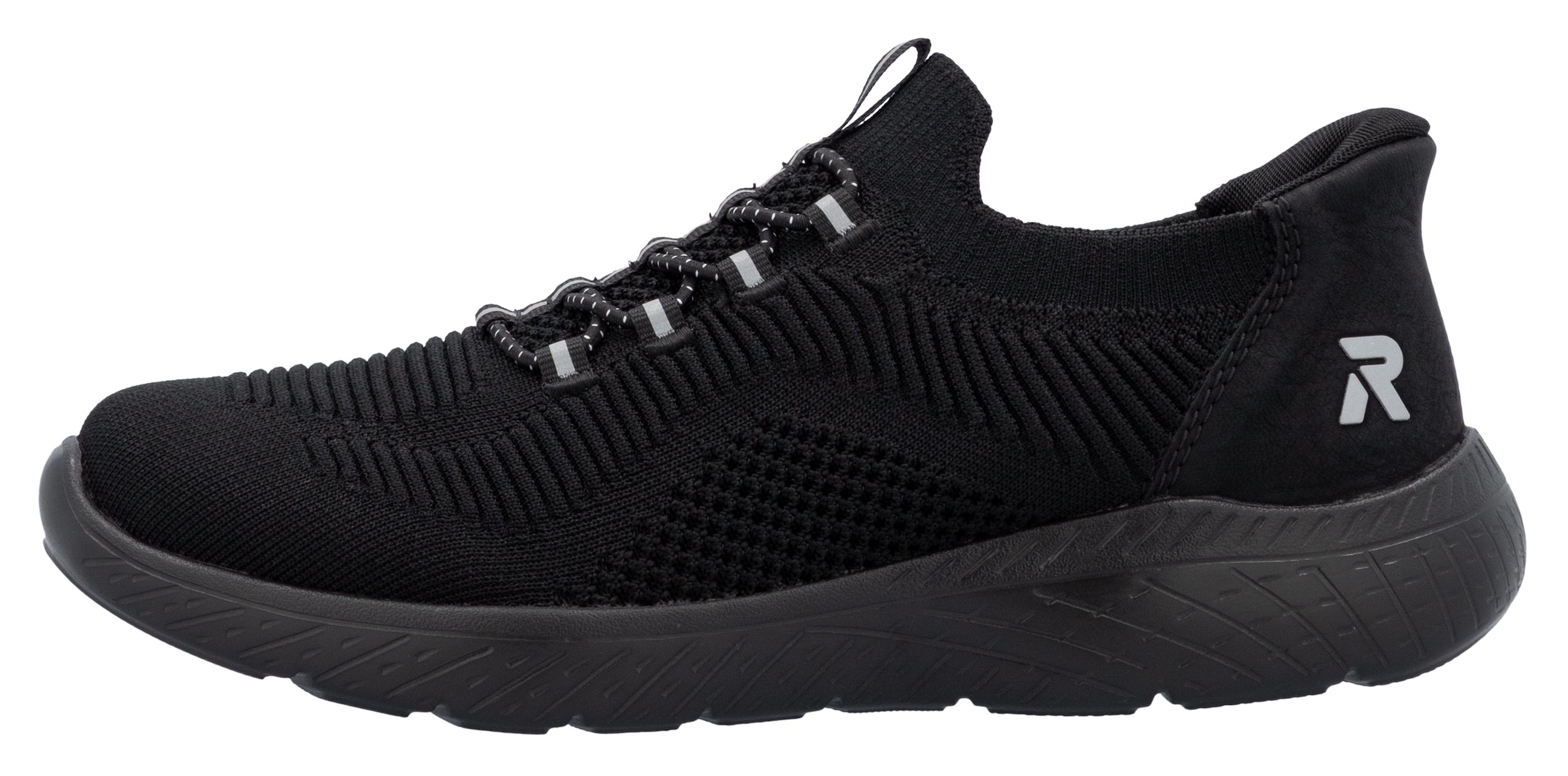 RIEKER Sport Baskets slip-on »Ready2GO«  , Halbschuh, Freizeitschuh, Slipper mit MemoSoft-Innensohle