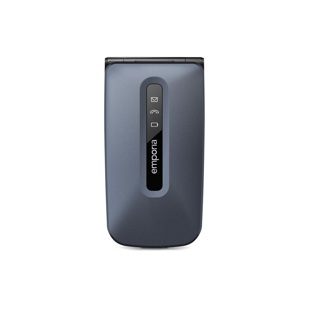 Emporia Smartphone »glam 4G«, schwarz, 5,9 cm/2,3 Zoll, 0 GB Speicherplatz