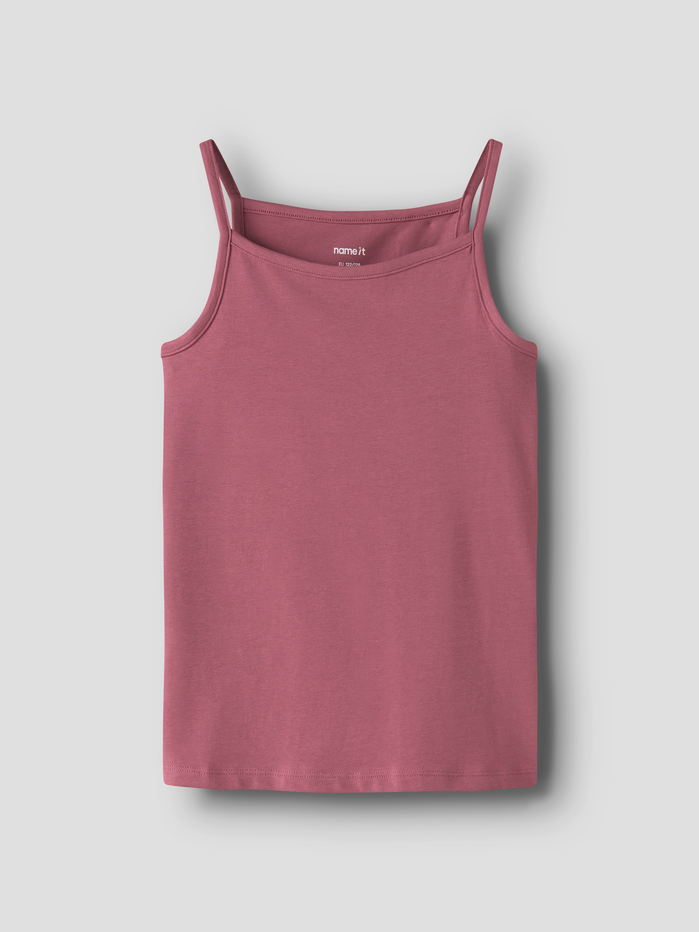 Name It Sous-chemise »NKFSTRAP für Mädchen mit Stretchkomfort im 4er-Pack« Packung, 4 cuis bedruckt, casual, regular fit, Baumwollmischung, Rundhals