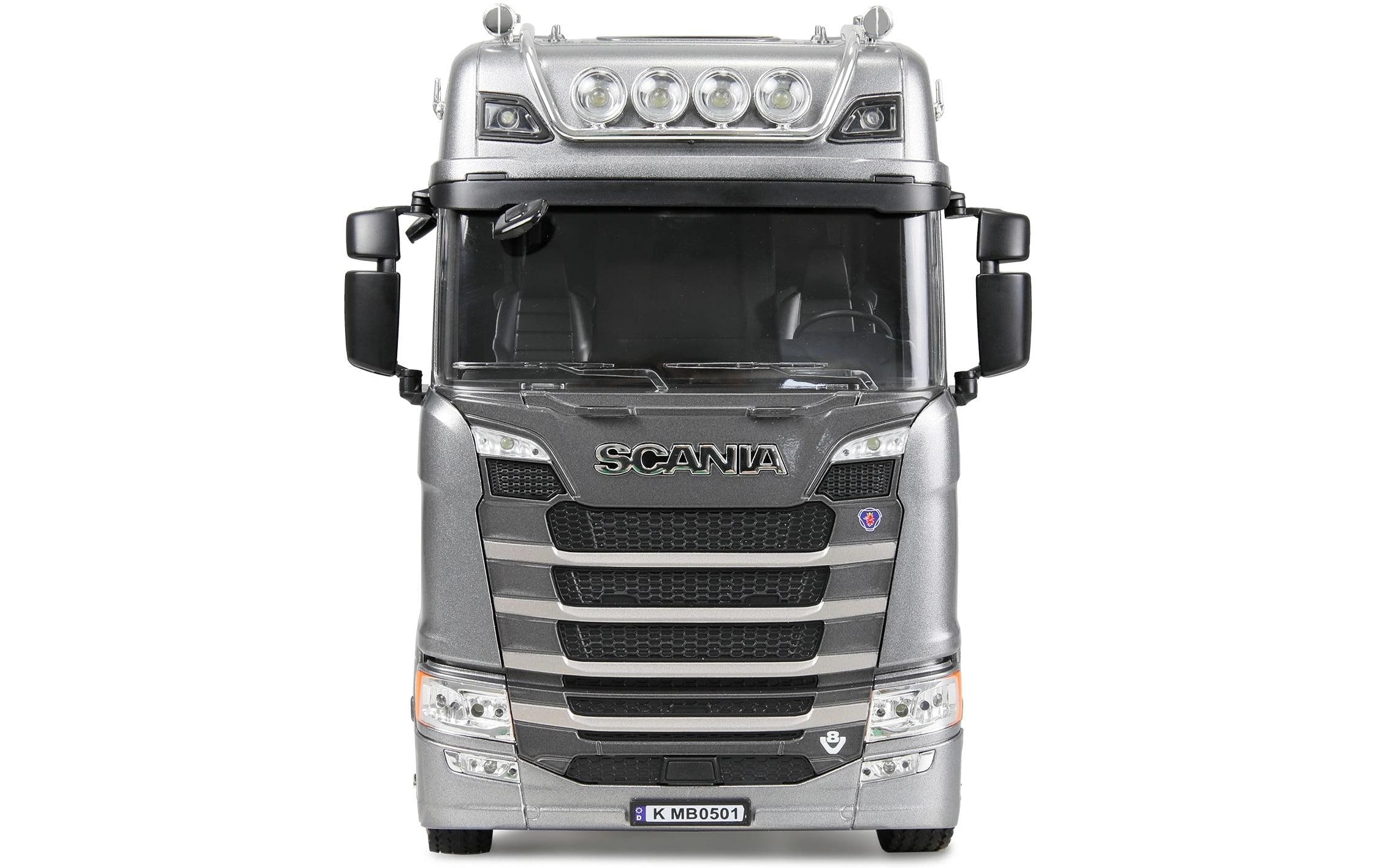 Amewi Modellauto »Lastwagen Scania 770 S 6 x 4 1:18 RTR« 1:18 Lizenzierter LKW mit Sound und Lichteffekten