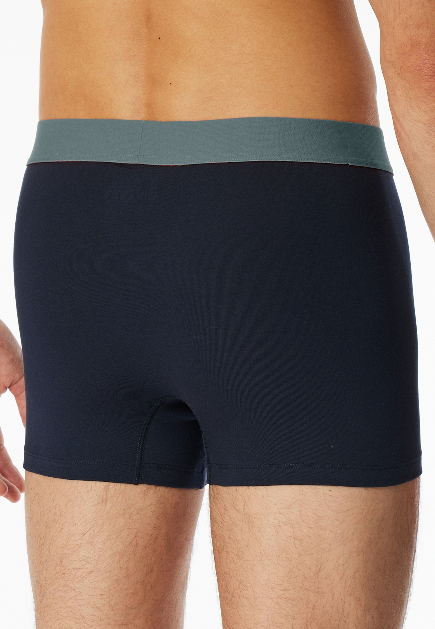Schiesser Boxershorts »95/5 Multipacks« mit farblich abgesetztem, sportlichem Logo-Webgummibund