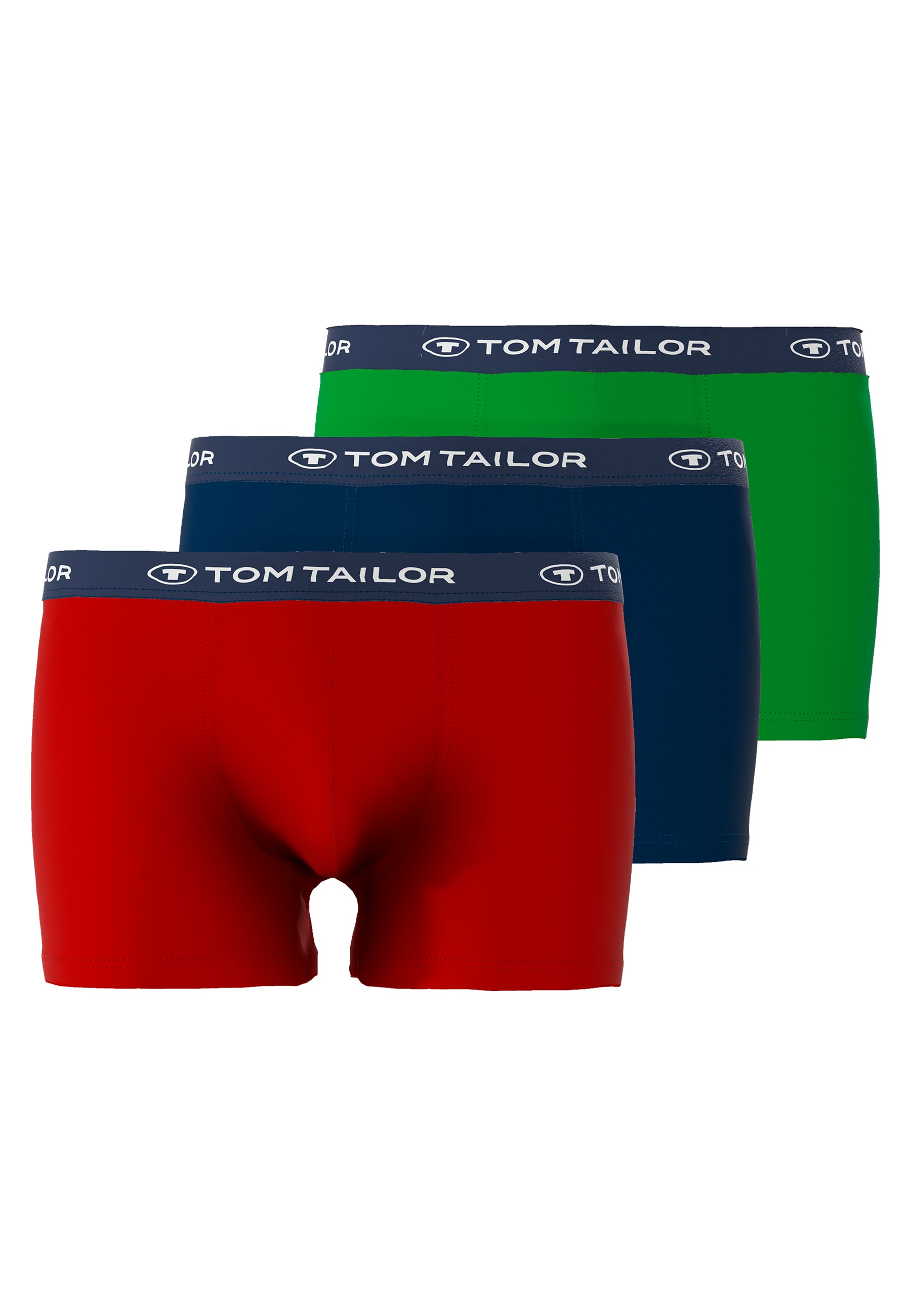 Boxershorts »Buffer«, (Packung, 3 St.), mit angenehmen Logobund