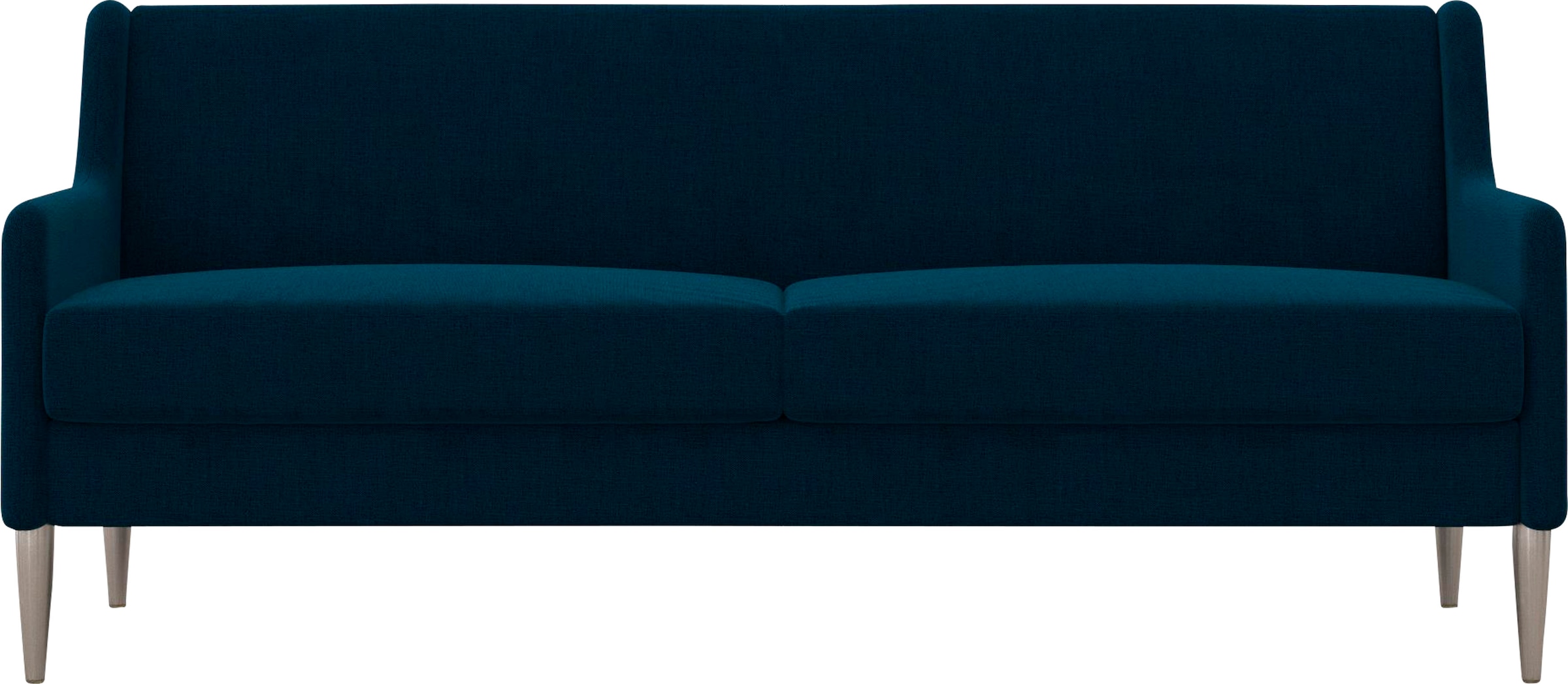 Image of CosmoLiving by Cosmopolitan 3-Sitzer "Virginia" Webstoff, Sitz und Rücken gepolstert, Beine aus Stahl, Sitzhöhe 42,5cm